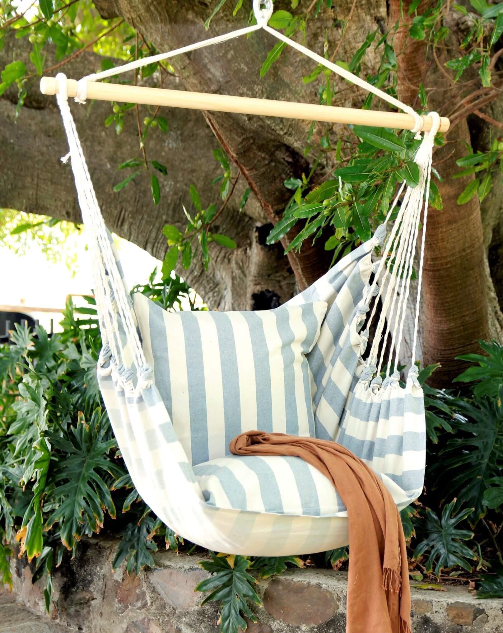 Coastal Style Hanging Chair Hammock Swing, CABANA by Limbo Imports Hammocks