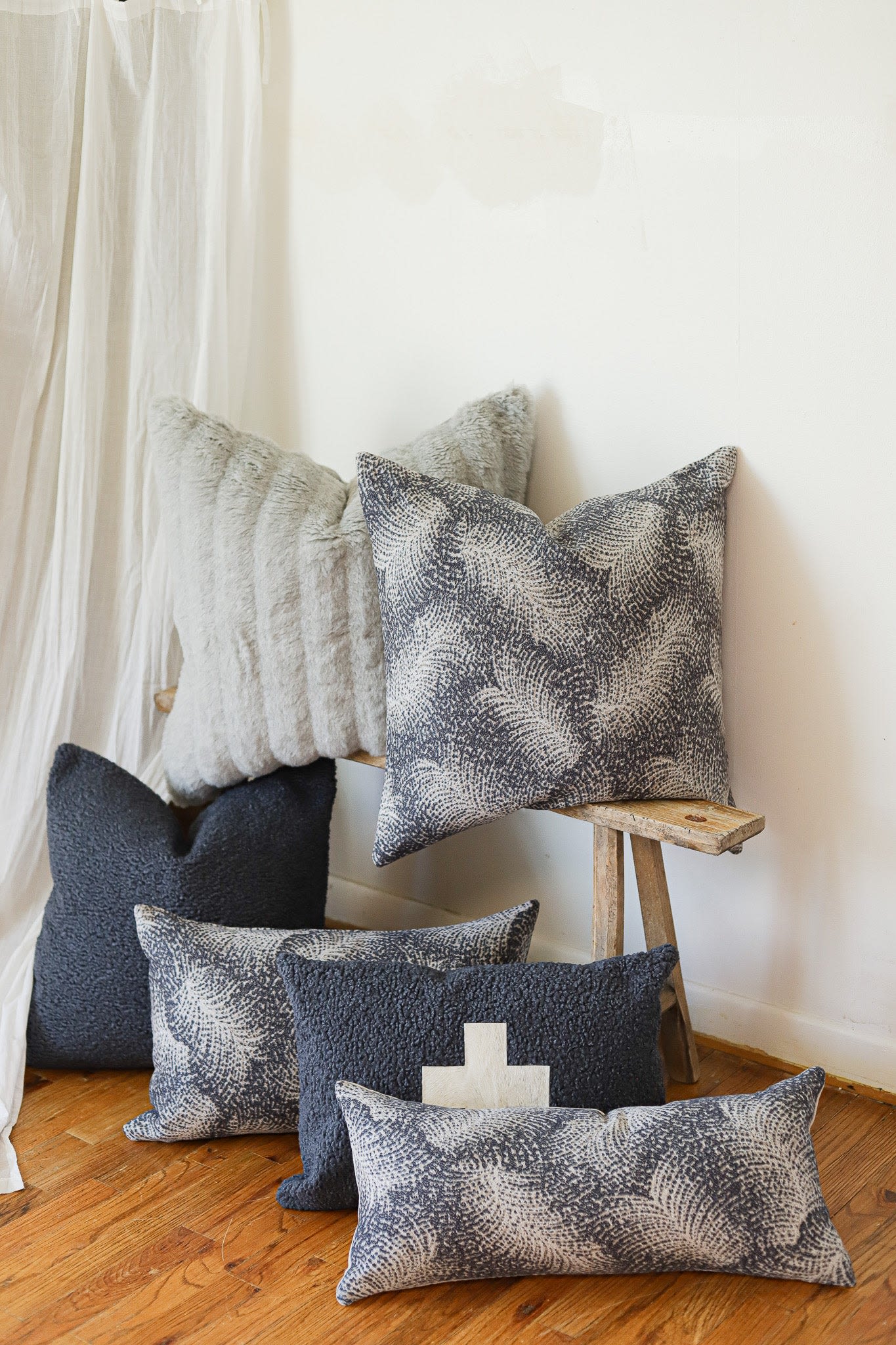 Grey hotsell feather pillows