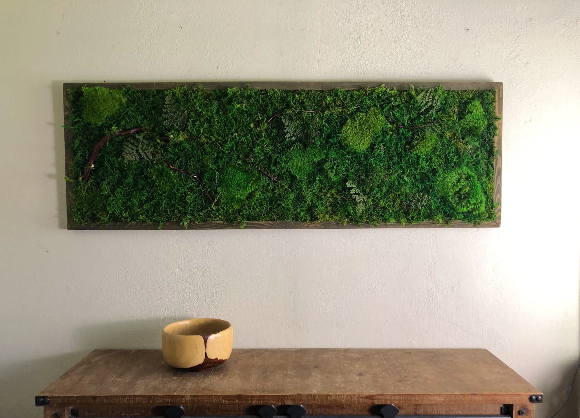 Office Wall Art Living Walls Indoor, Preserved Moss Therapy by Sarah  Montgomery