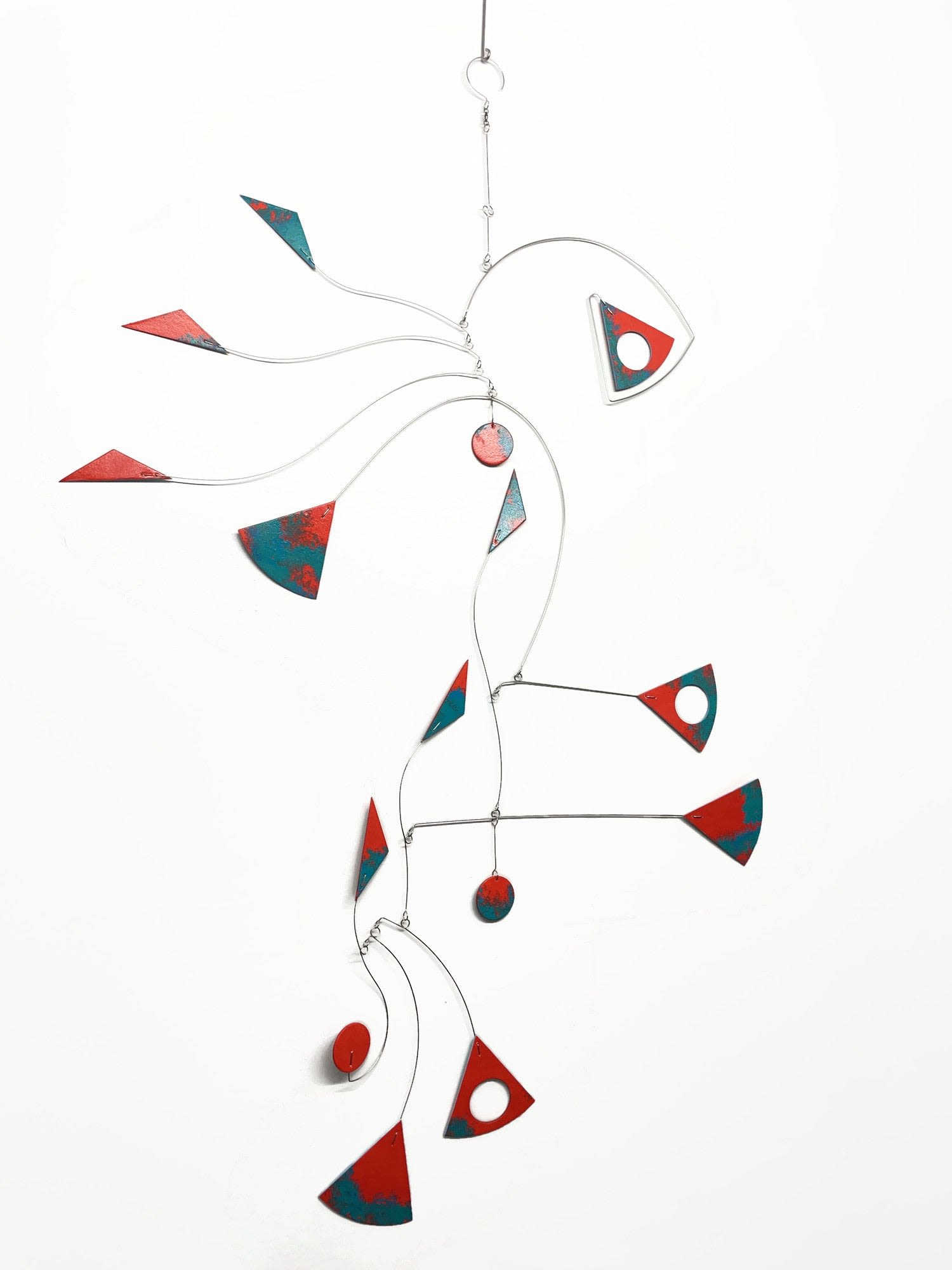 Bird in Flight Mobiles In Stock Sculpture Modern Kinetic Art by Skysetter  Designs | Wescover Sculptures