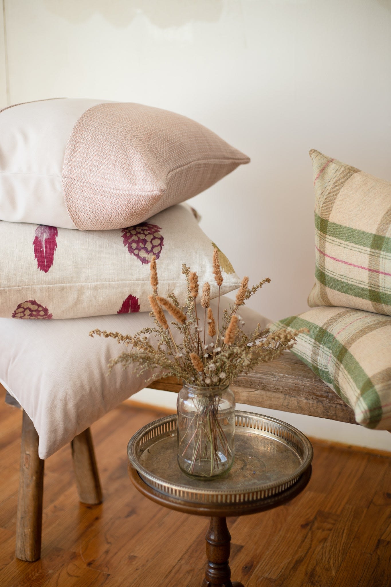 Dusty rose pillows sale