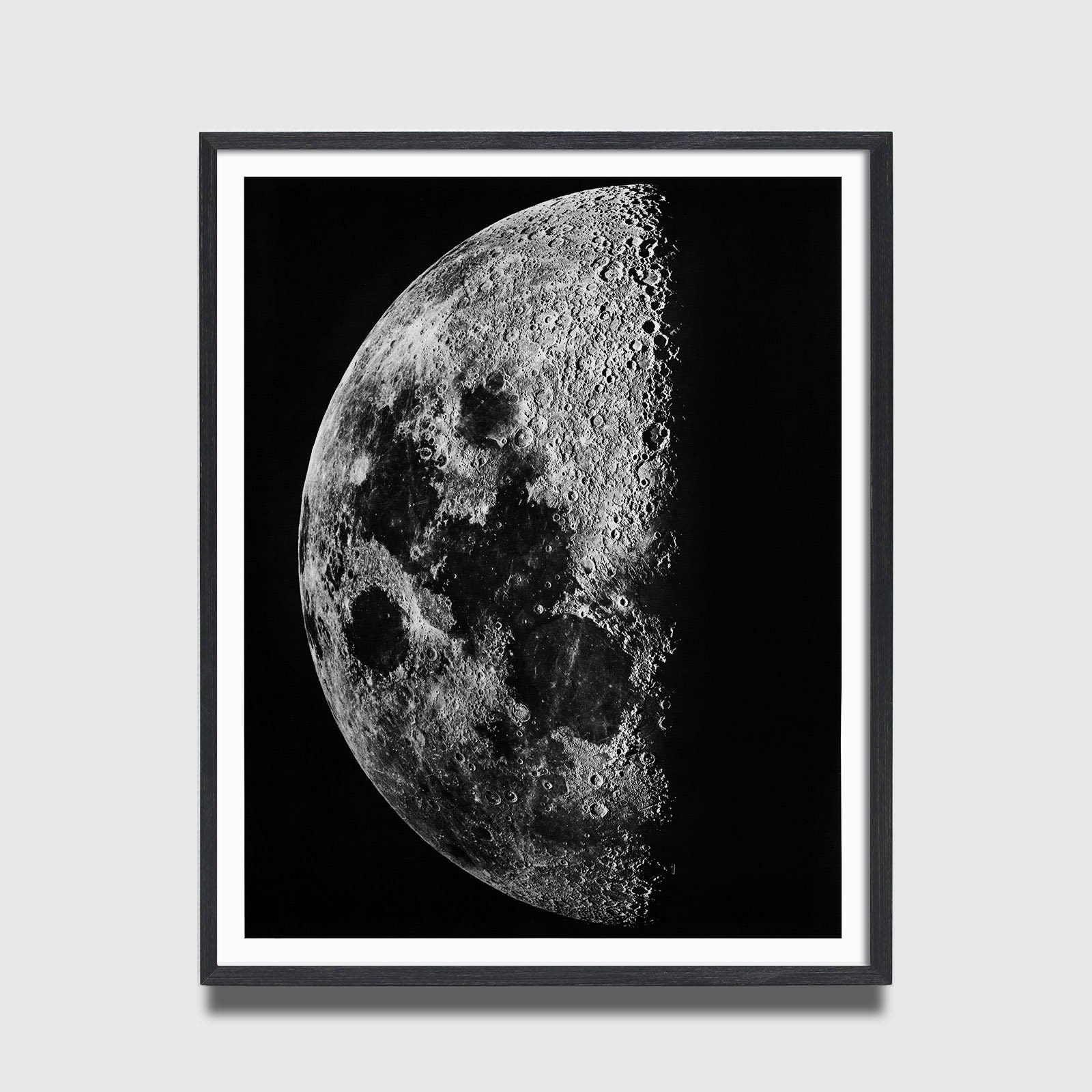 Black and White Moon Print Set, Moon Art, Art for office by