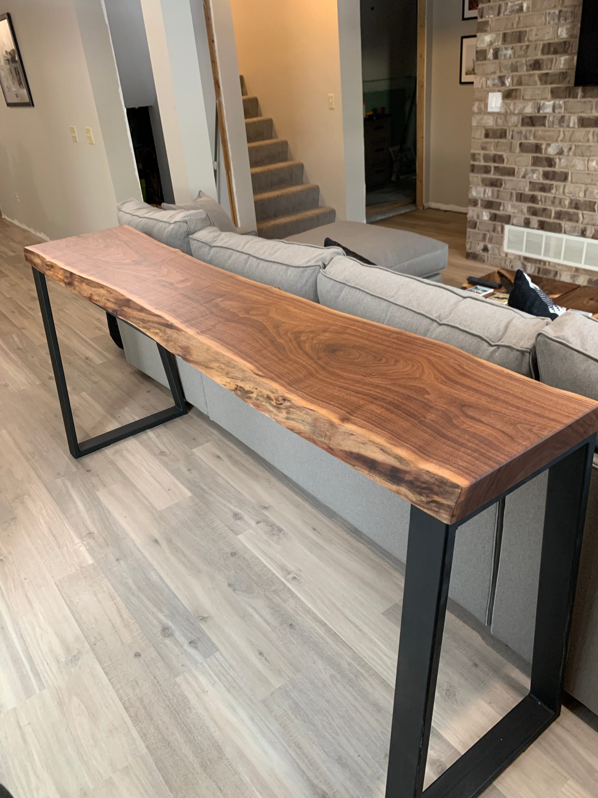 Walnut bistro outlet table