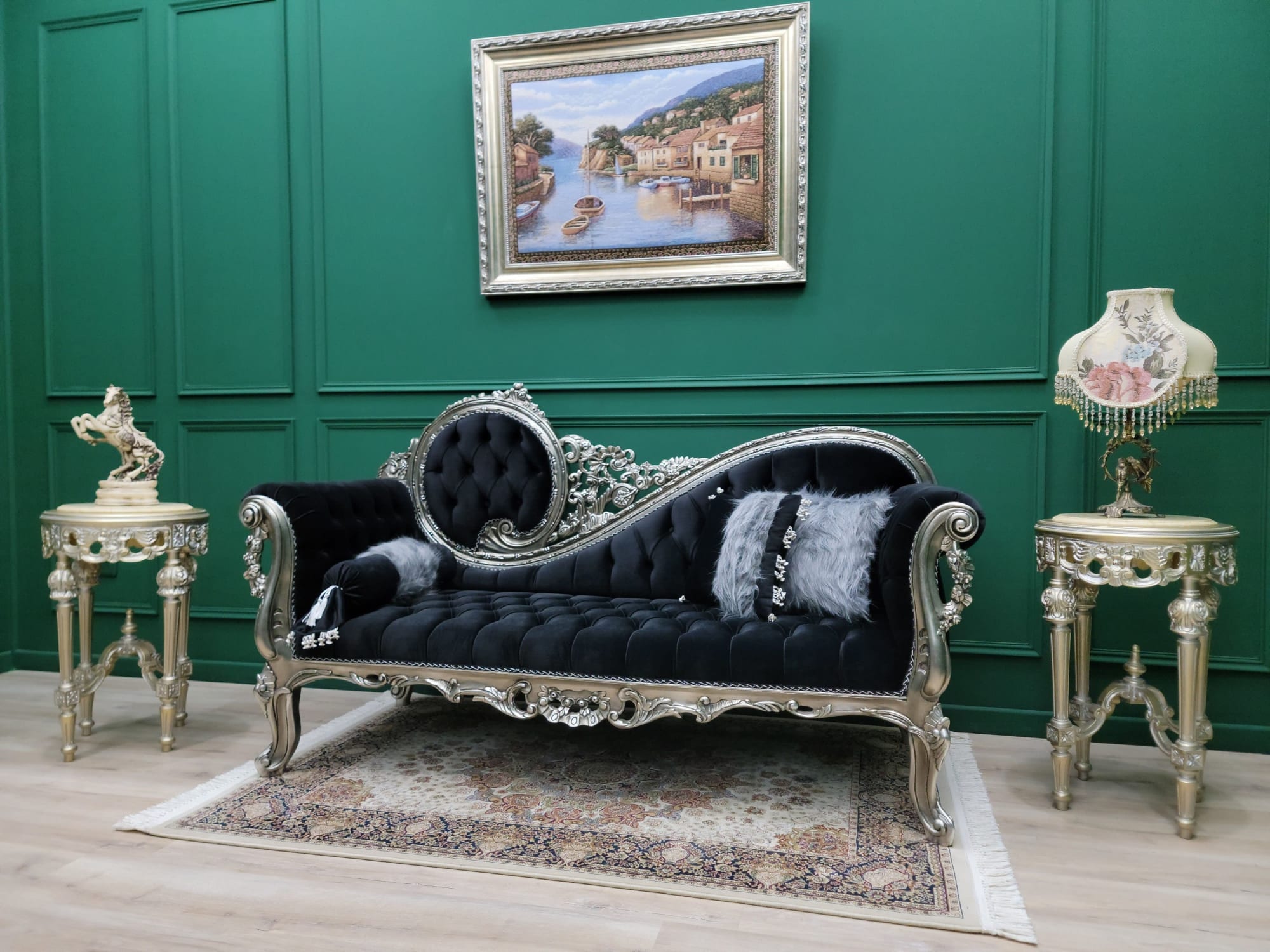 Chaise victorian deals