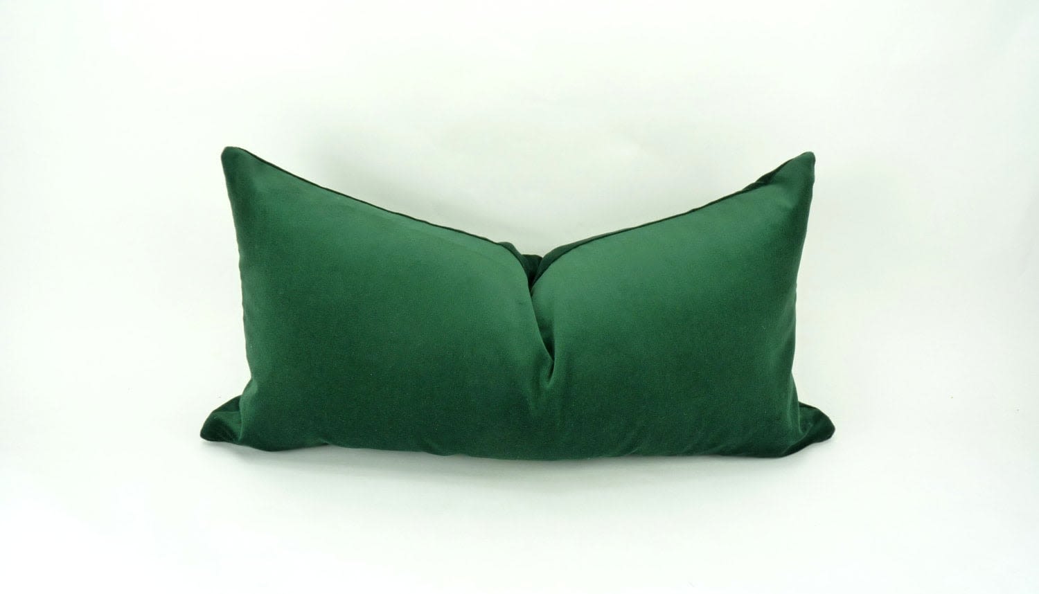 Green velvet pillow outlet case