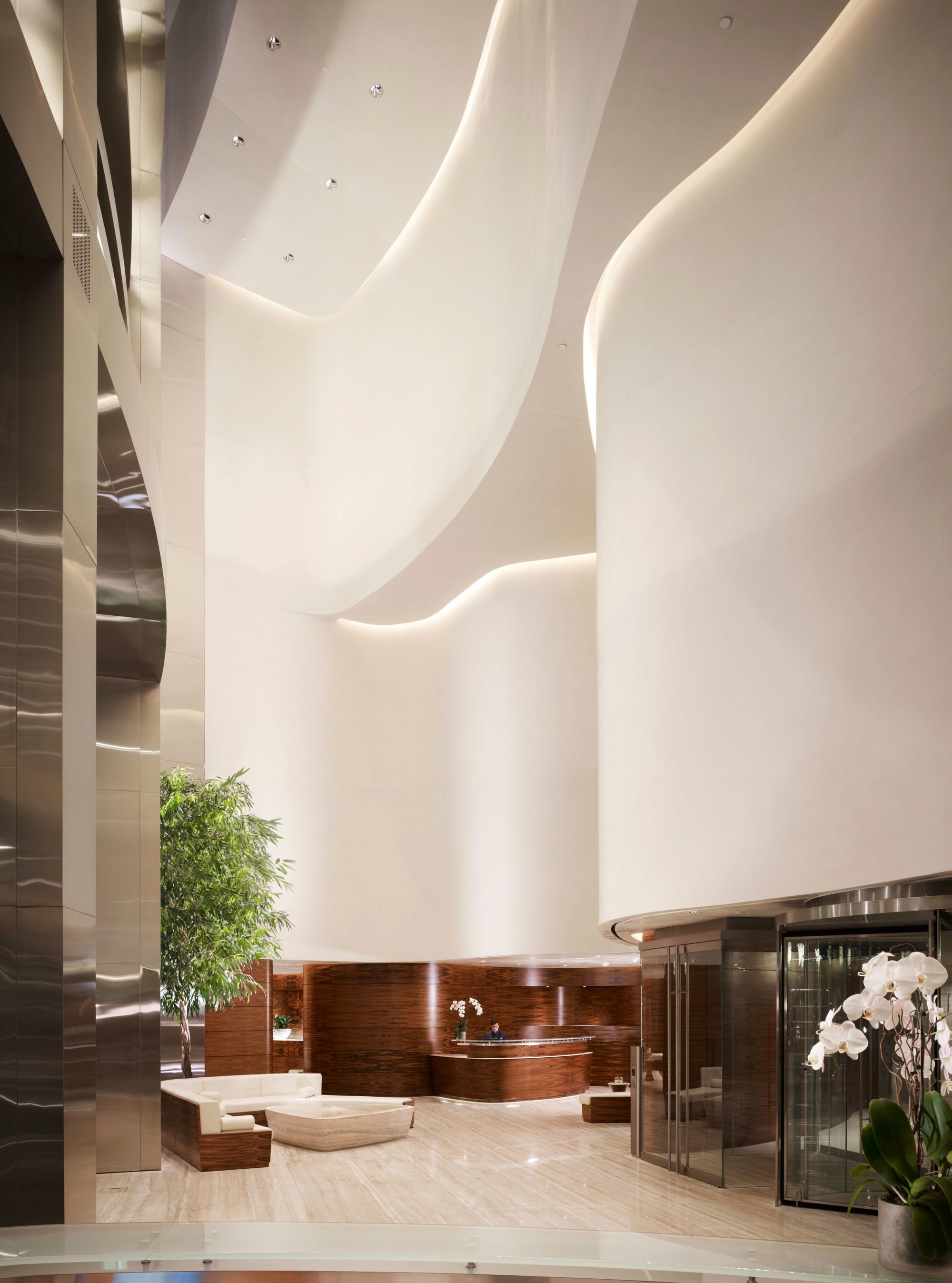 Burj Khalifa Interiors By Skidmore Owings And Merrill Seen At Dubai