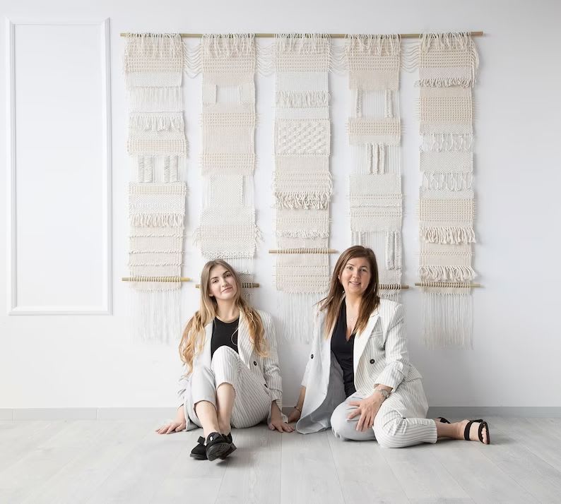 Woven Wall Hanging - Natural Wall Tapestry - Wall Decor by Lale Studio &  Shop