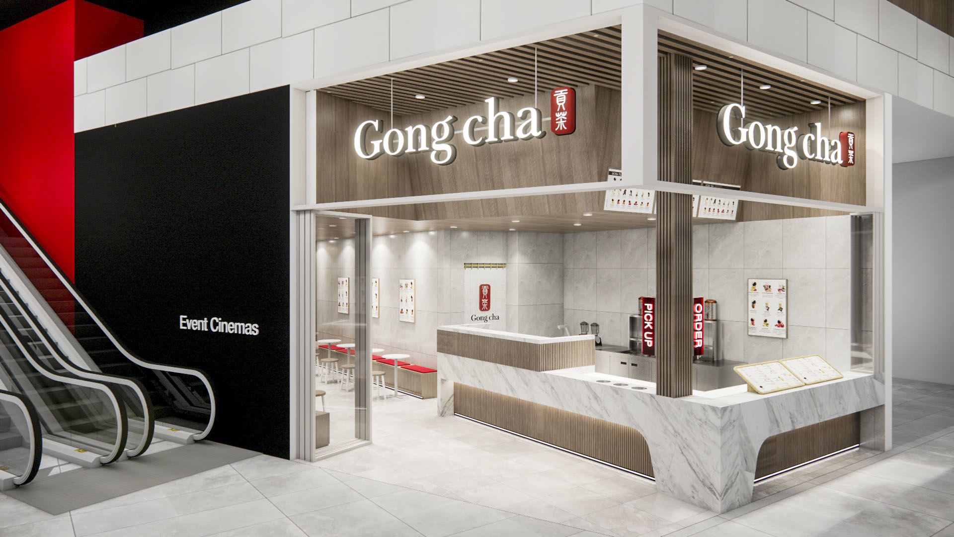 Gongcha Orion Springfield Central by Studio Hiyaku at Orion