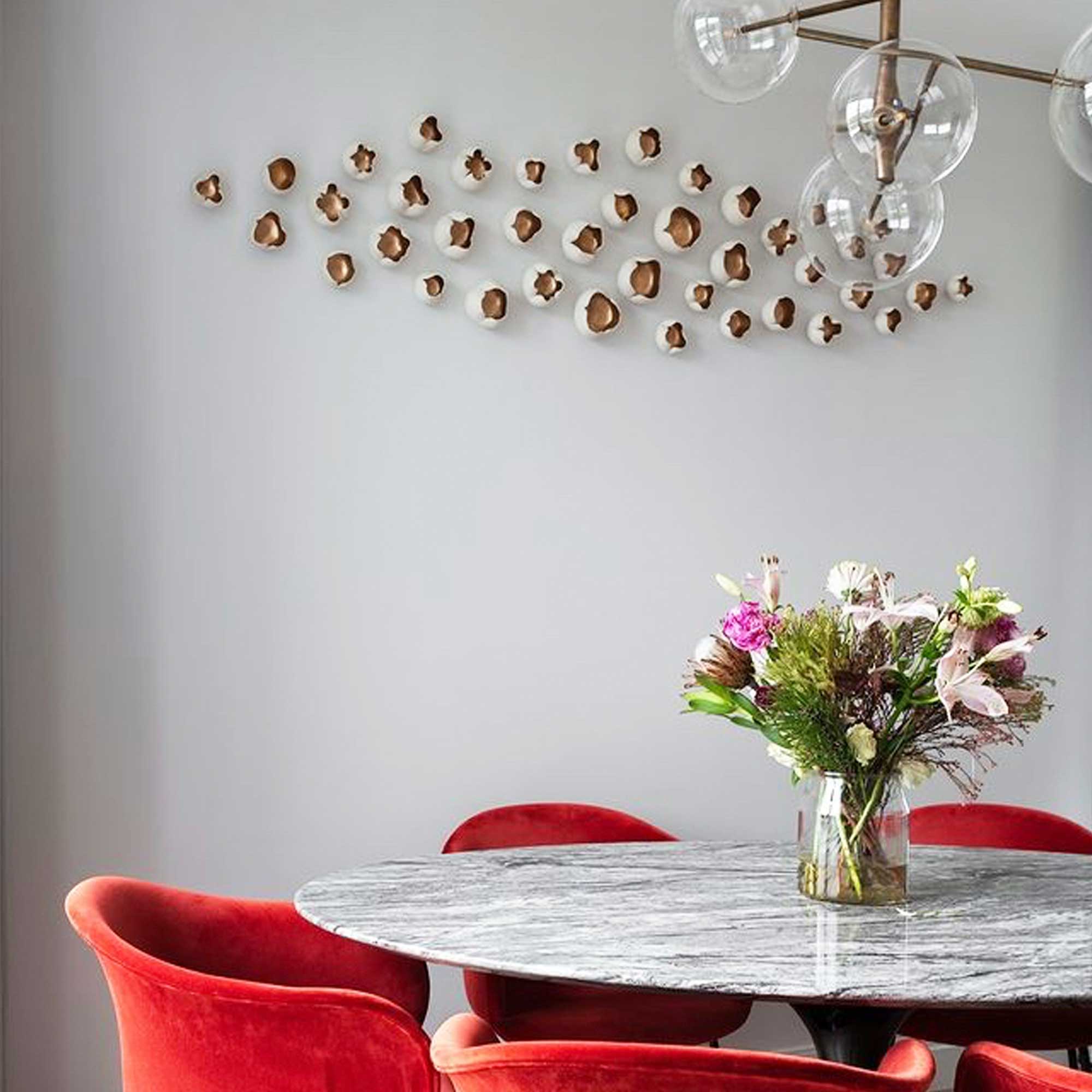 Tulips Ceramic Wall Art Flower Wall Decor by Maap Studio Wescover