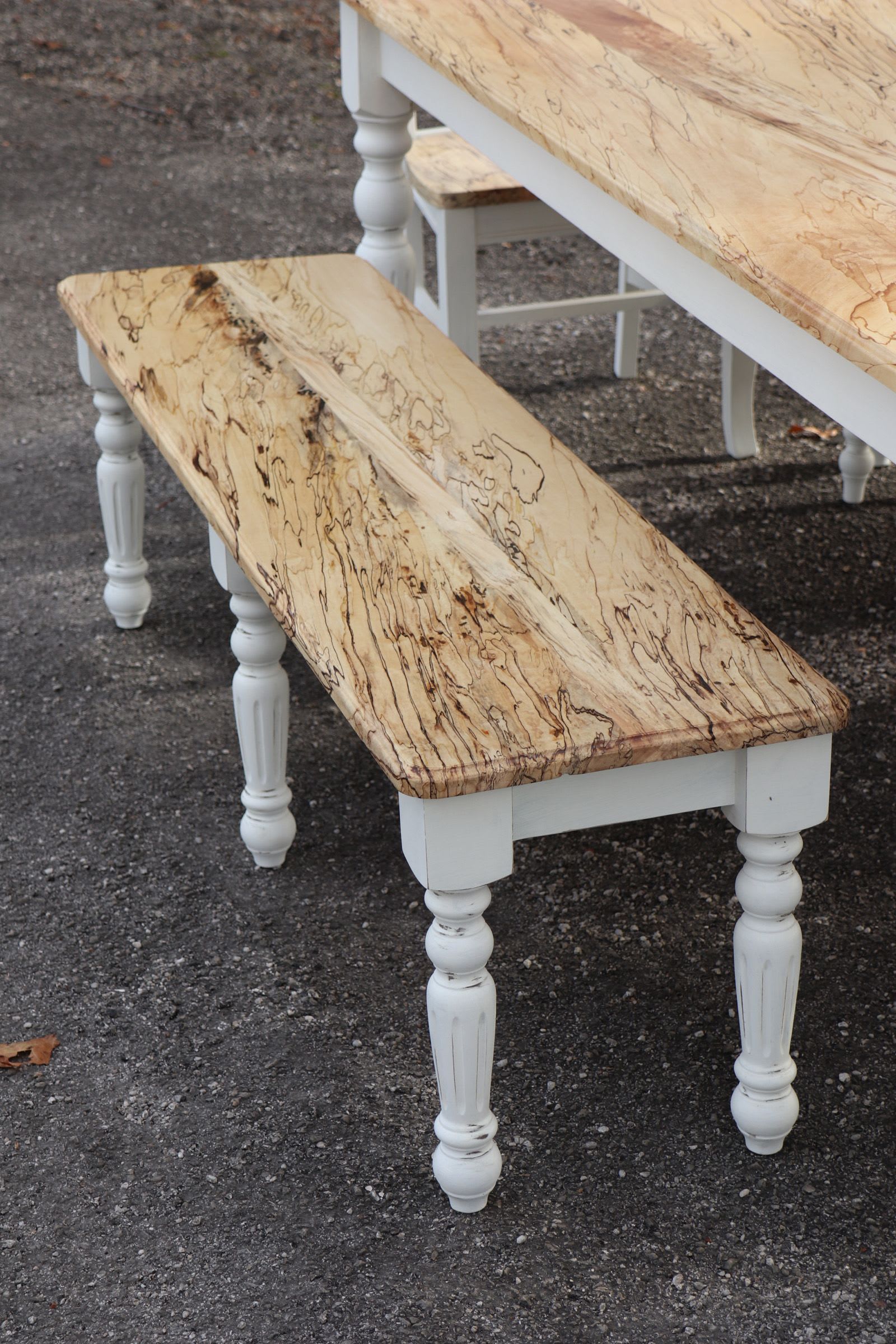 Spalted maple online table