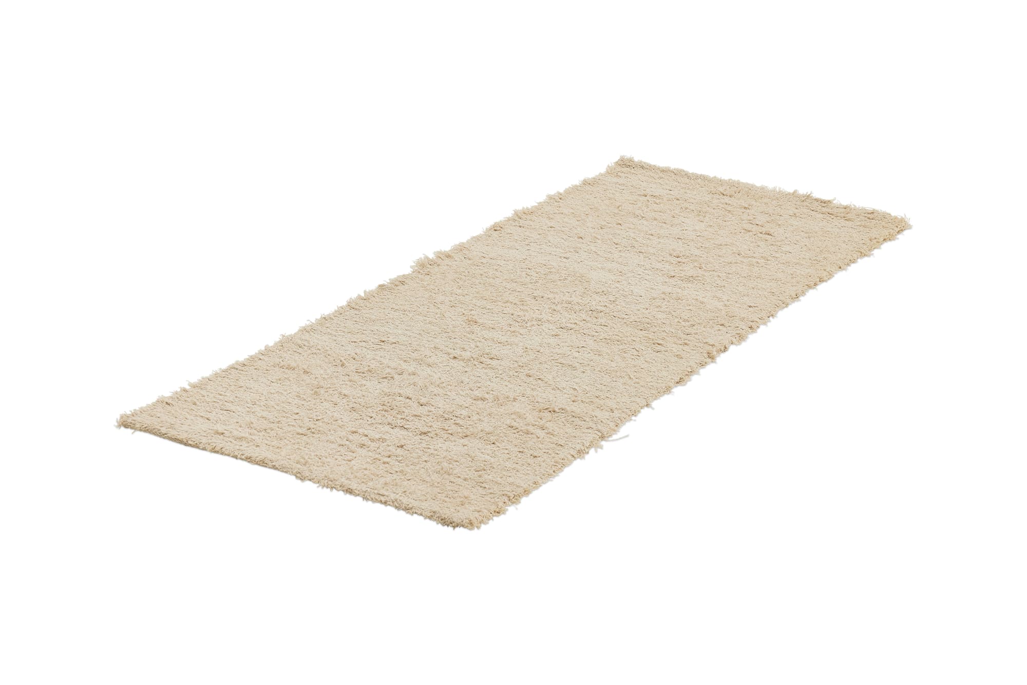 Cotton Flatweave Bath Mat - Taupe Large by MK Objects