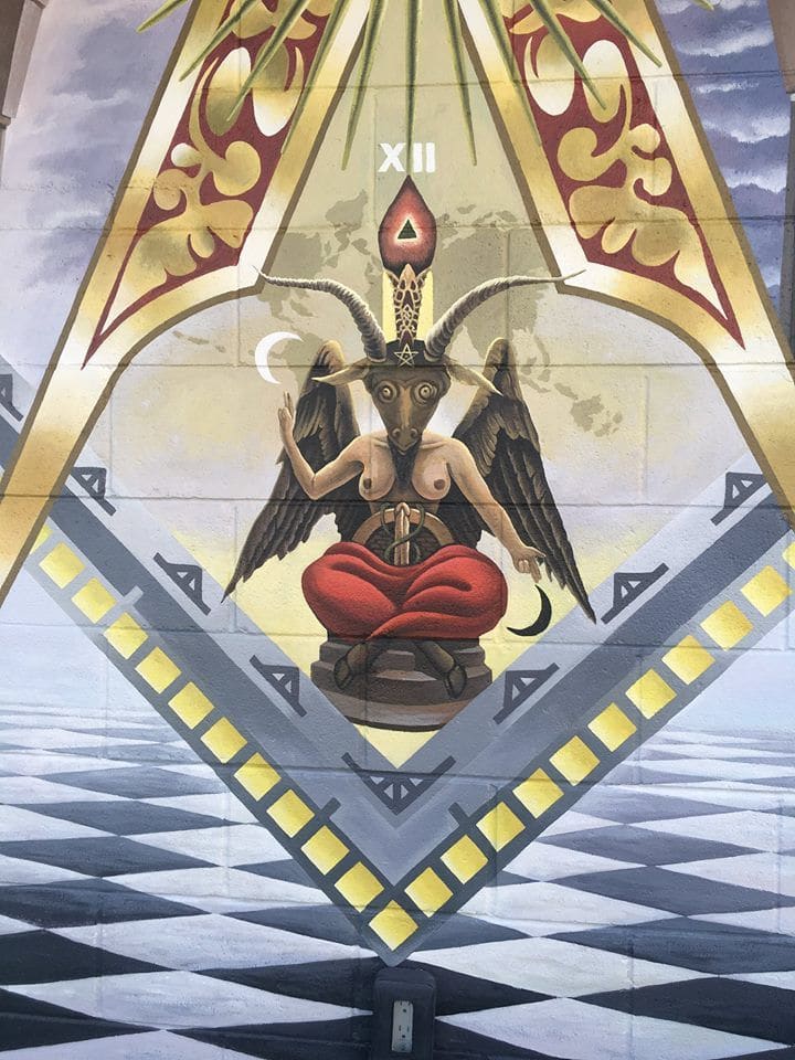 Illuminati – Masonic Symbolism Mural by Murals by Georgeta (Fondos ...