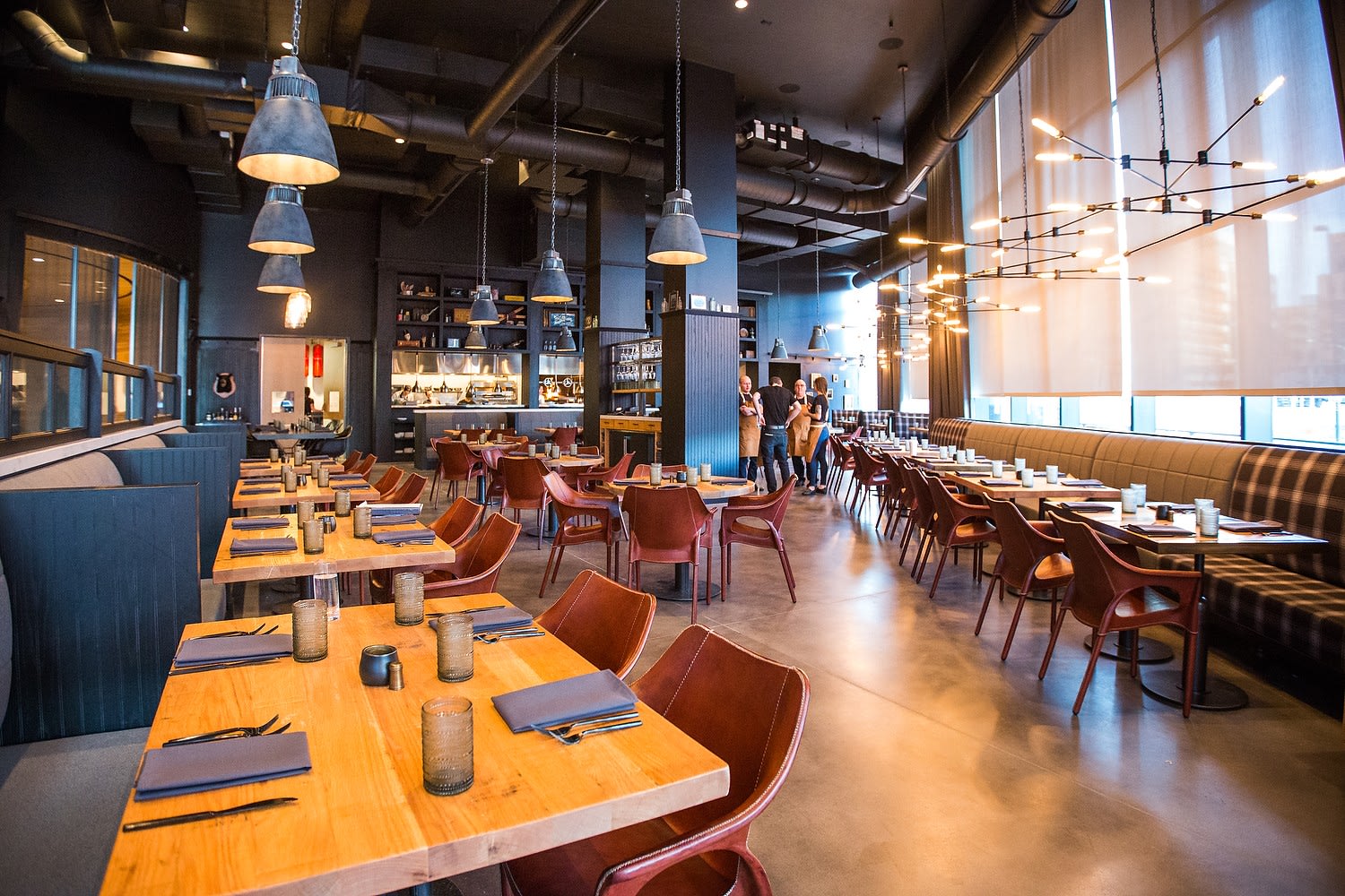 Hearth & Dram restaurant by Black Hound Design Company seen at 1801 ...