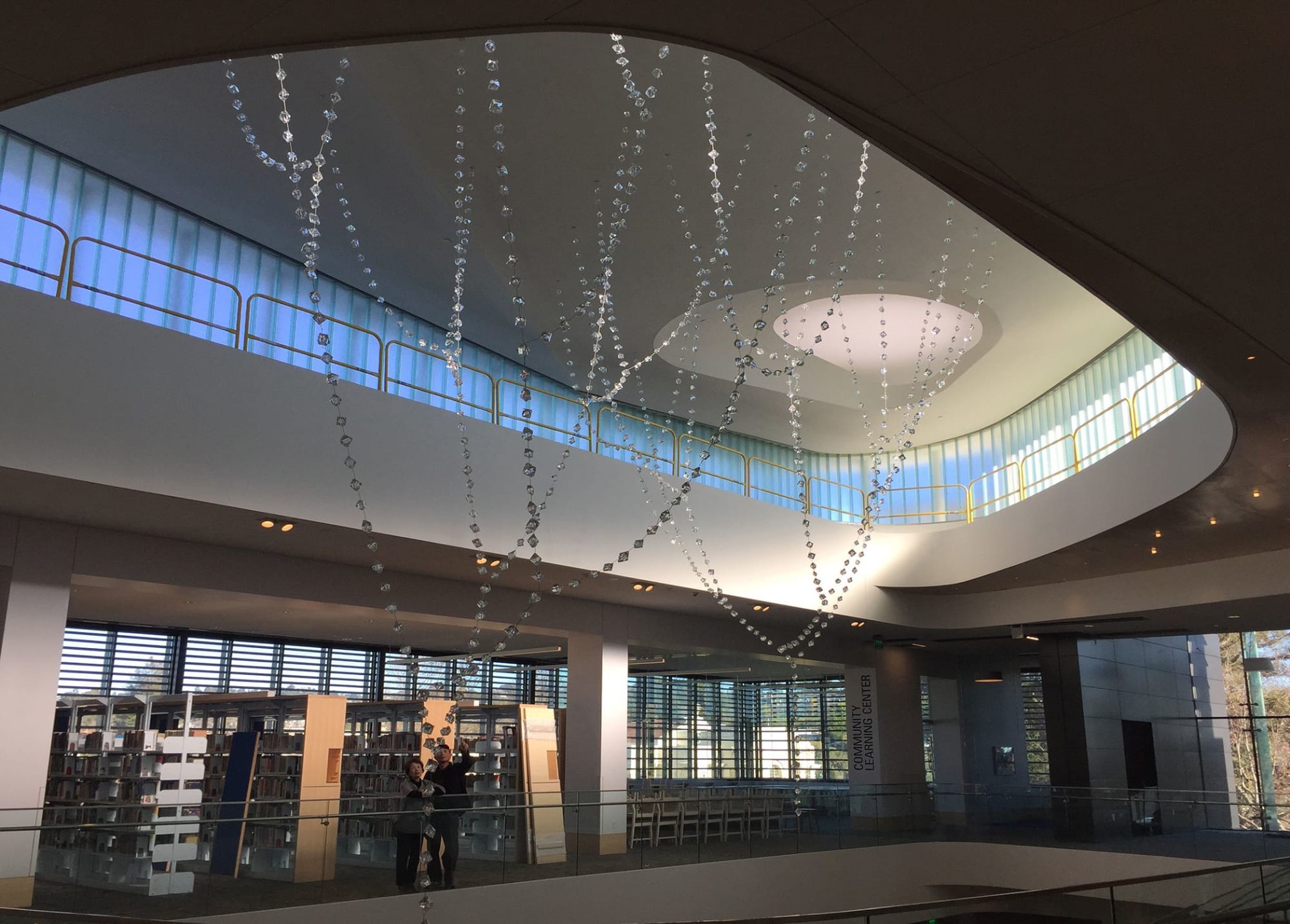 Crystals by Kana Tanaka at The Hayward 21st Century Library and Community  Learning Center, Hayward | Wescover Sculptures