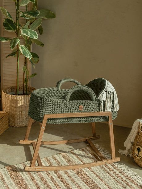 Hooded shop moses basket