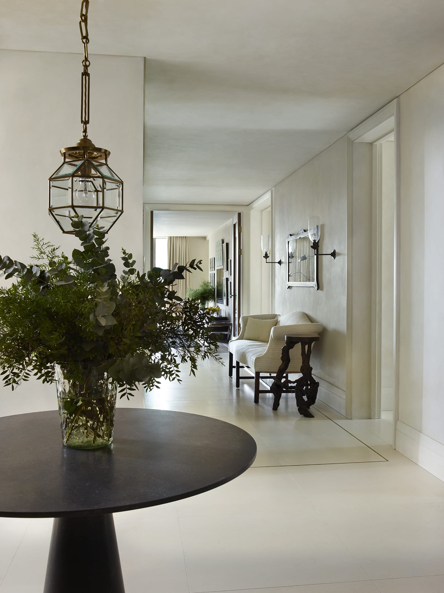 Interior Design by Rose Uniacke seen at Private Residence, London