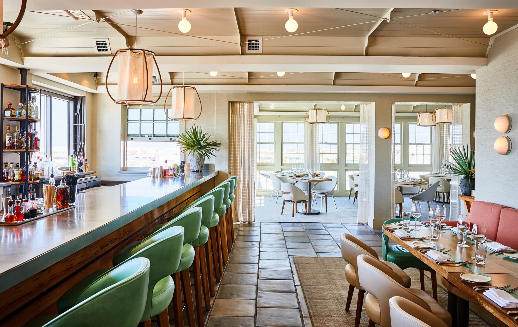 Interior Design by Smith Hanes Studio seen at Pescado Seafood Grill