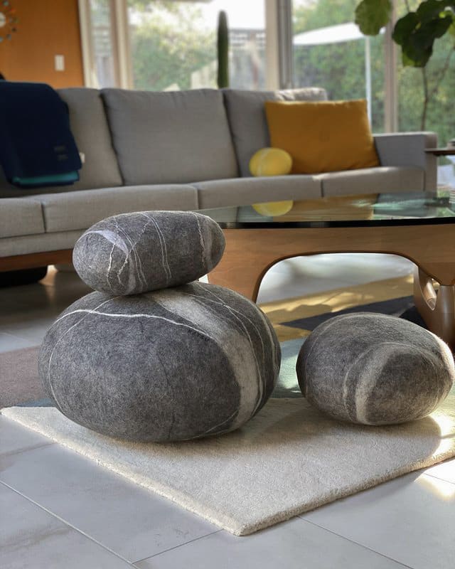 Katsu deals stone pouf