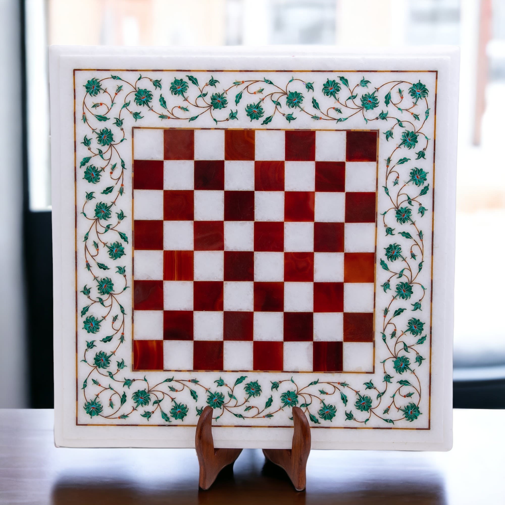 Handmade Marble chess set – Boho Living Room