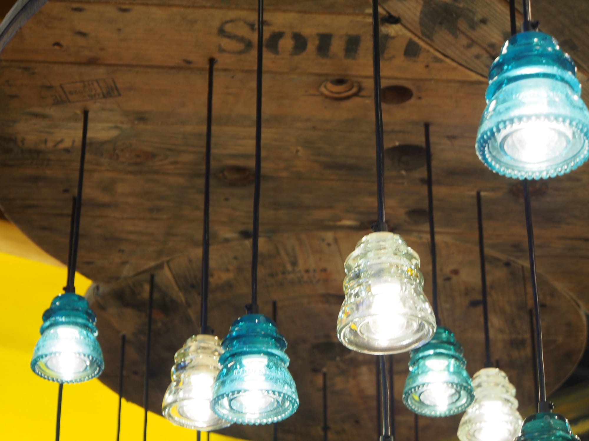 Make Glass Insulator Pendant Light Shelly Lighting