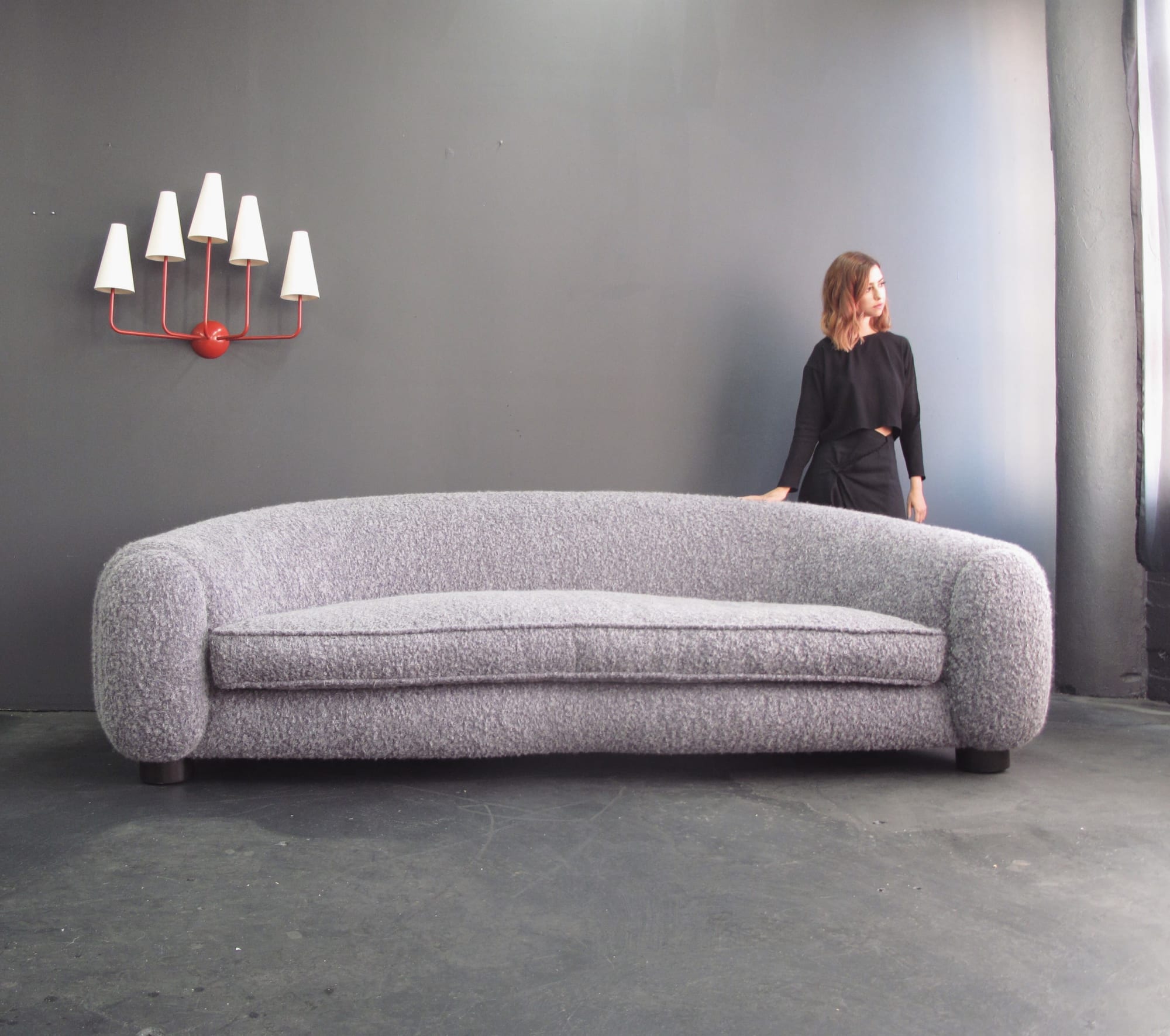 POLAR sofa by Edition Modern seen at Edition Modern Studio DTLA, Los