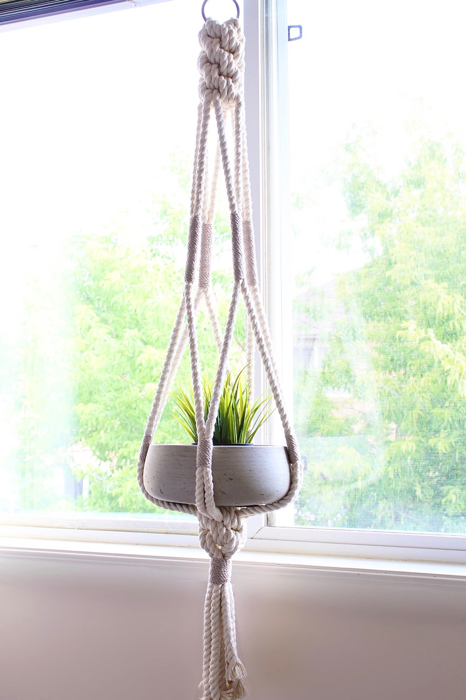 Make-ramé™ Kit - Large Beaded Plant Hanger