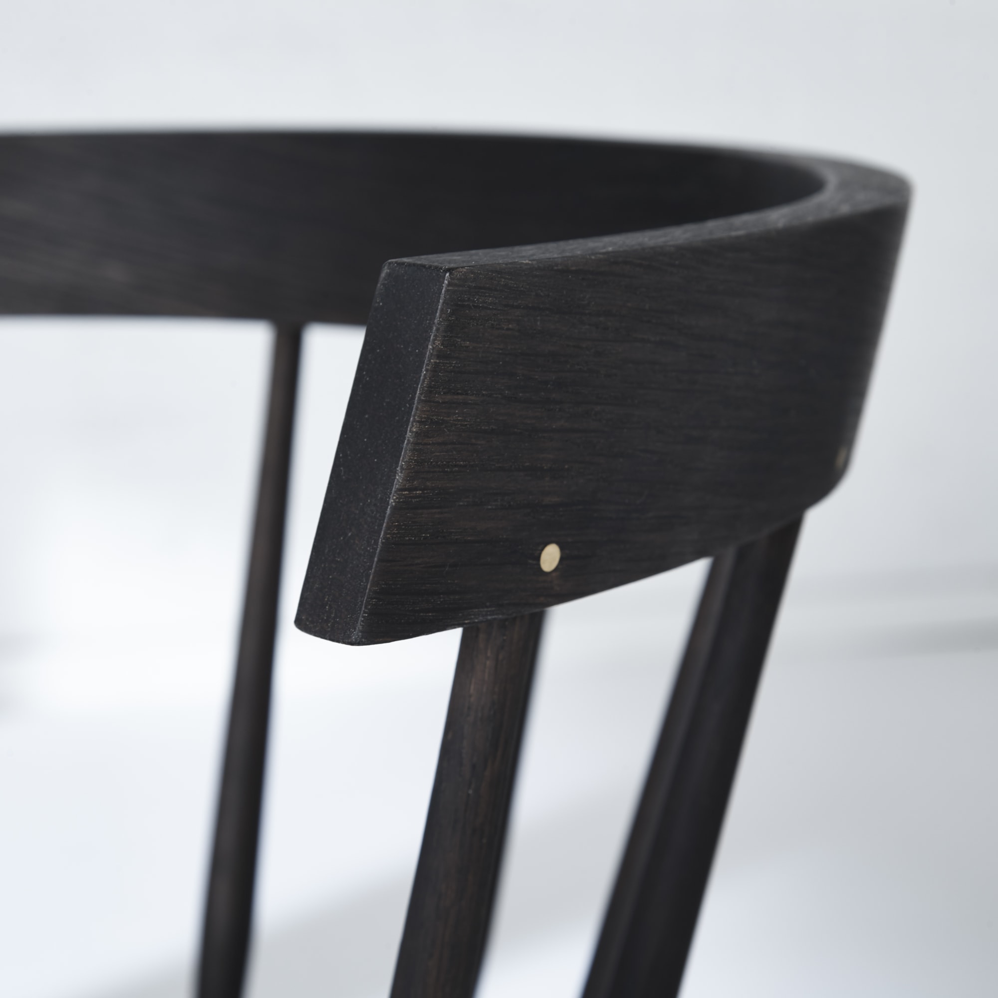 Contemporary Curved Wood Chair by Coolican & Company seen at Riviera