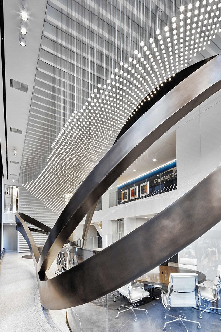 Capital One Feature Sculpture by Amuneal seen at Capital One, New York