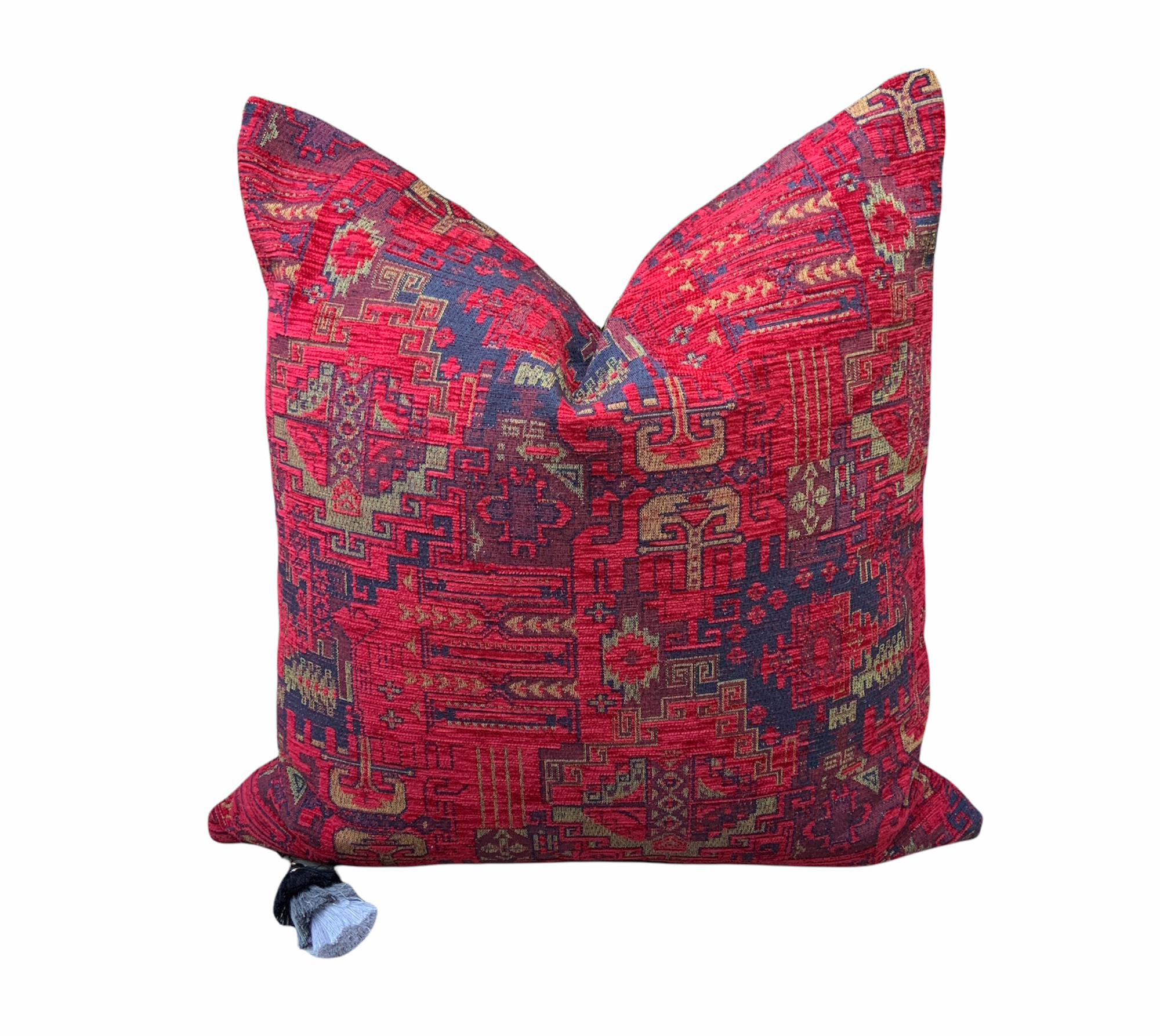 Oriental Boho pillow Kilim pillow cover Chair pillow Small O by