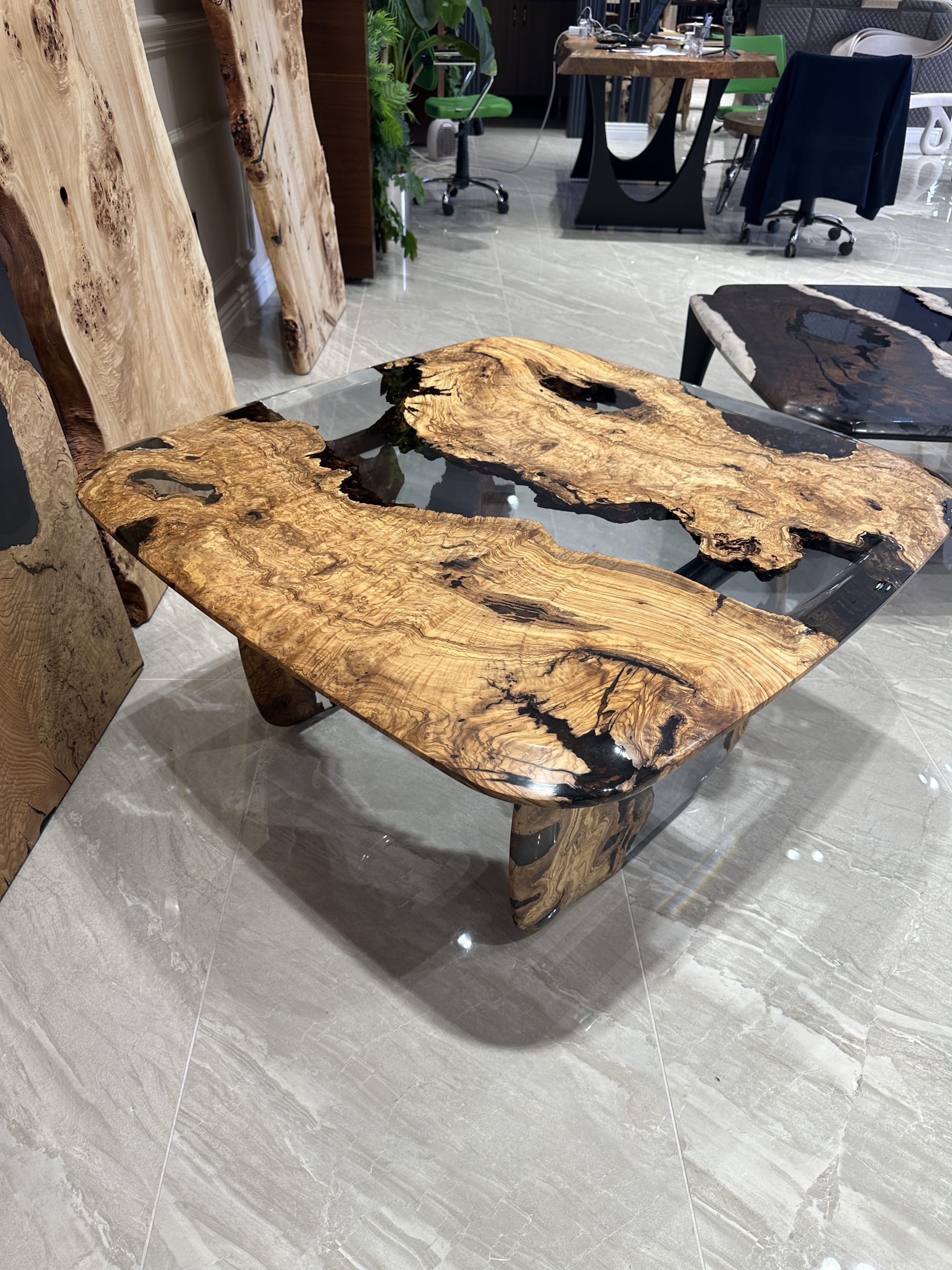 Custom Handmade Epoxy Resin Coffee Table, Epoxy Coffee Table, Custom 3 —  Lara Wood's Epoxy