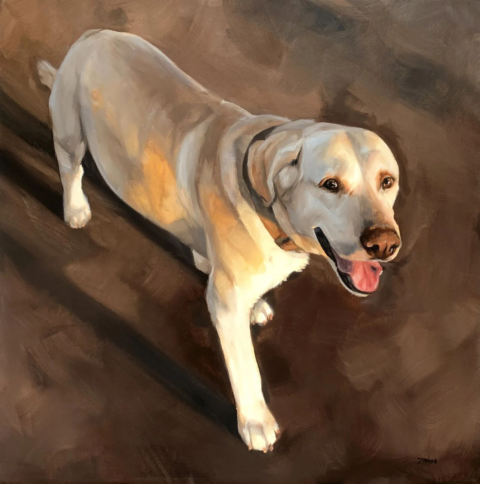 Custom Dog Portrait Paintings in Oil by Paws By Zann Pet Portraits