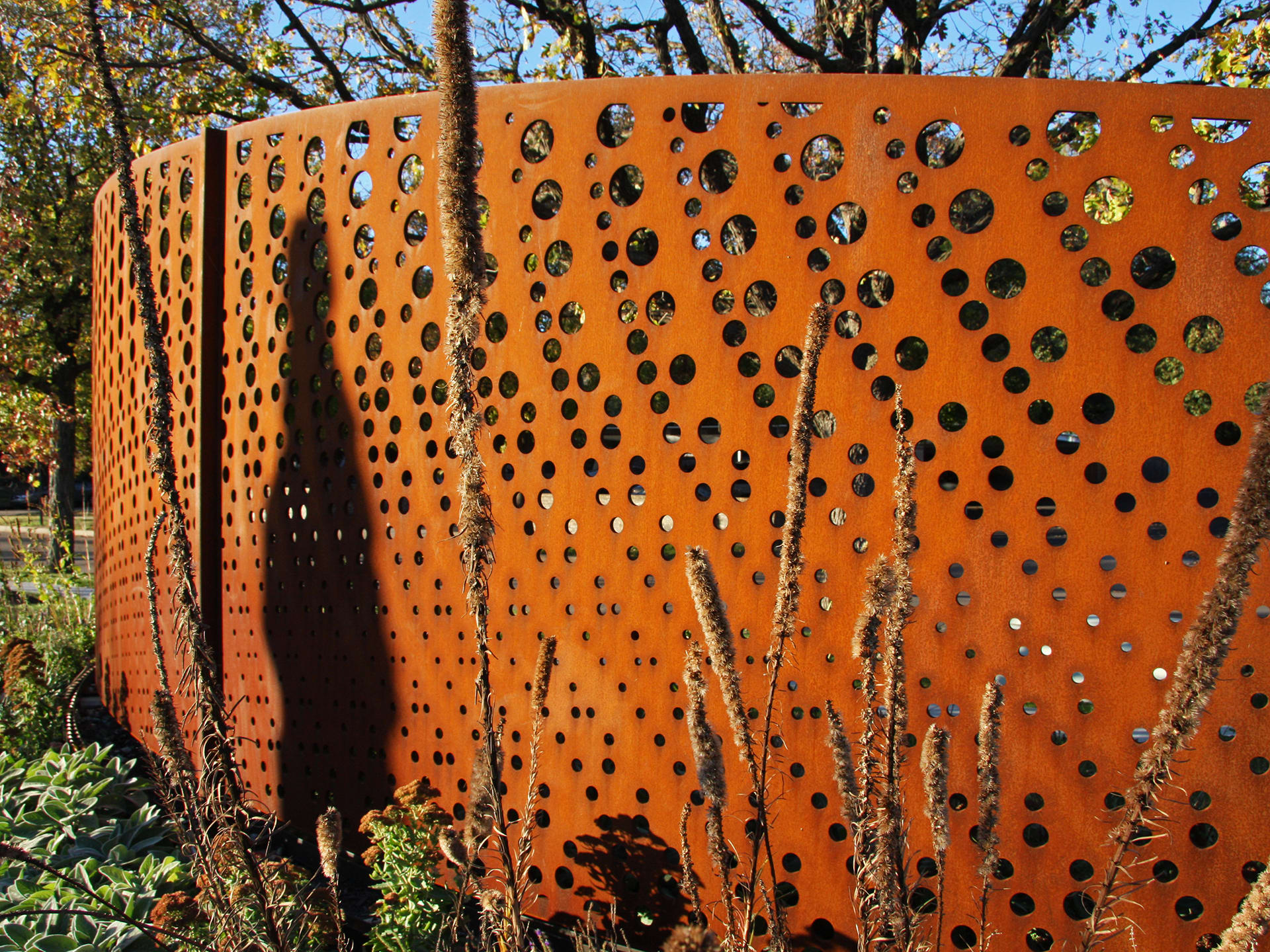 WAM Wind Screens by Vicki Scuri SiteWorks seen at Wichita Art Museum ...