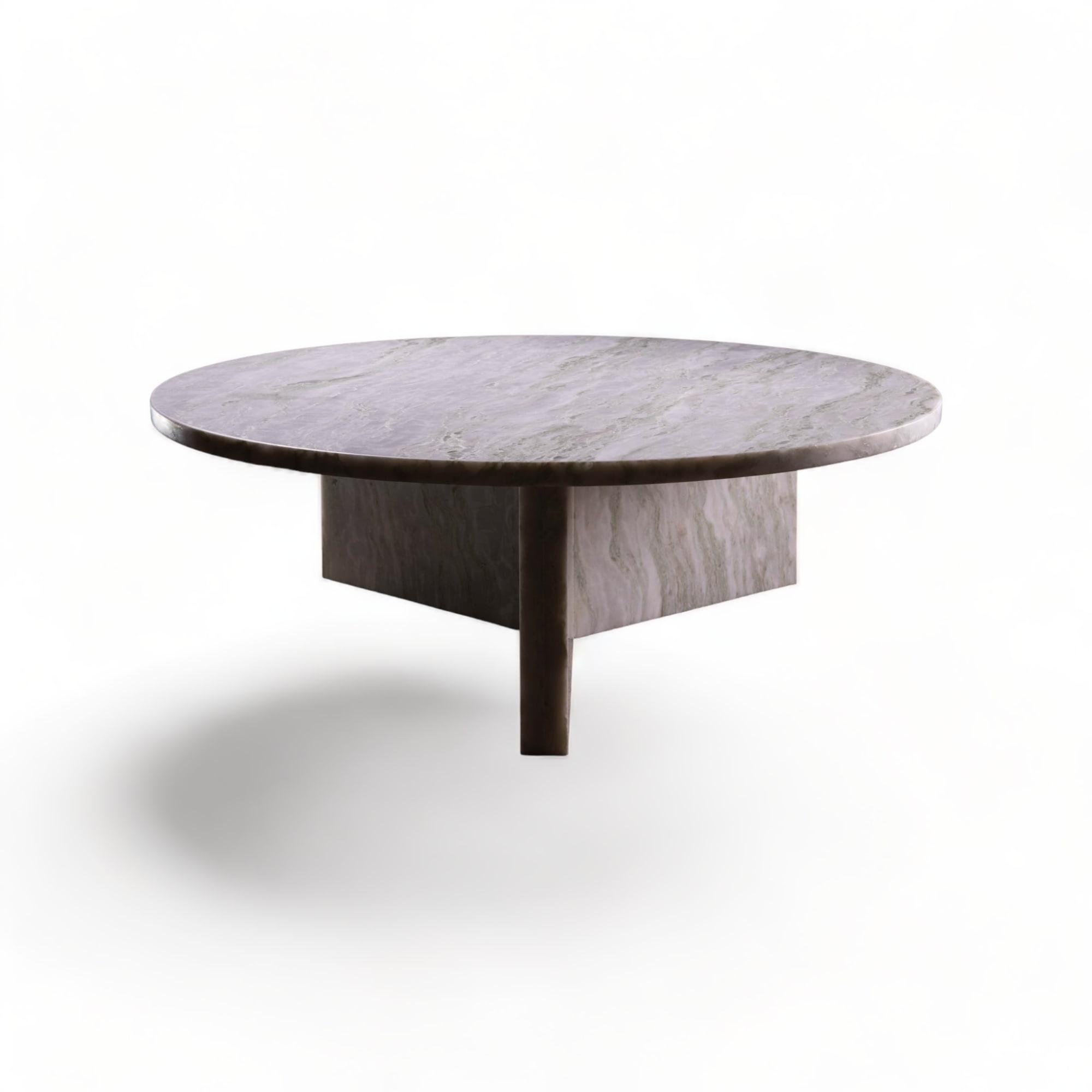 Cara Vanilla Onyx Coffee Table