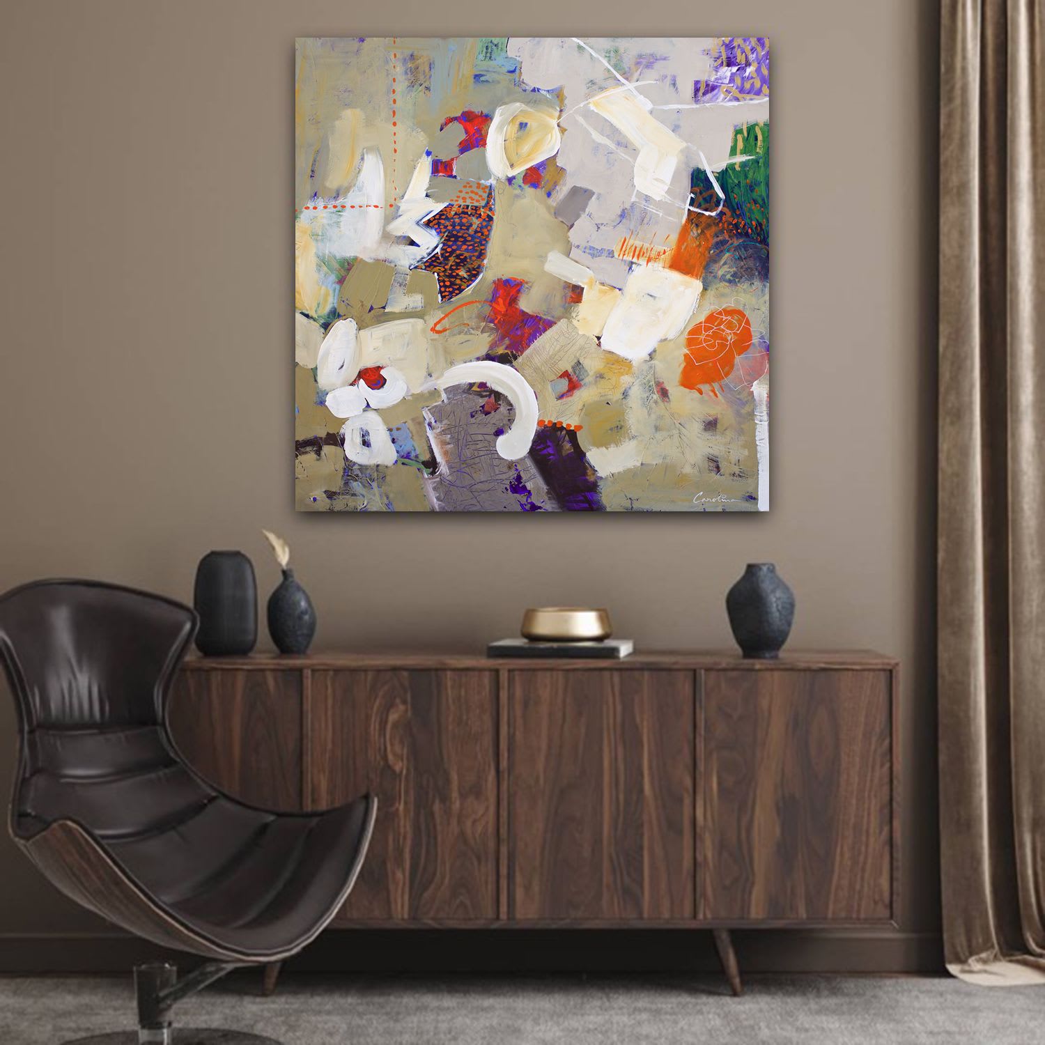 Abstract Original Painting by Carolina Alotus | Wescover Paintings