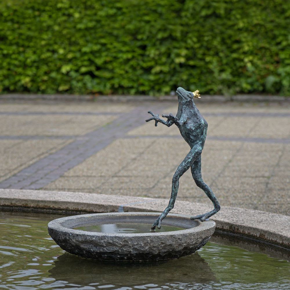 Prince Frog Sculpture