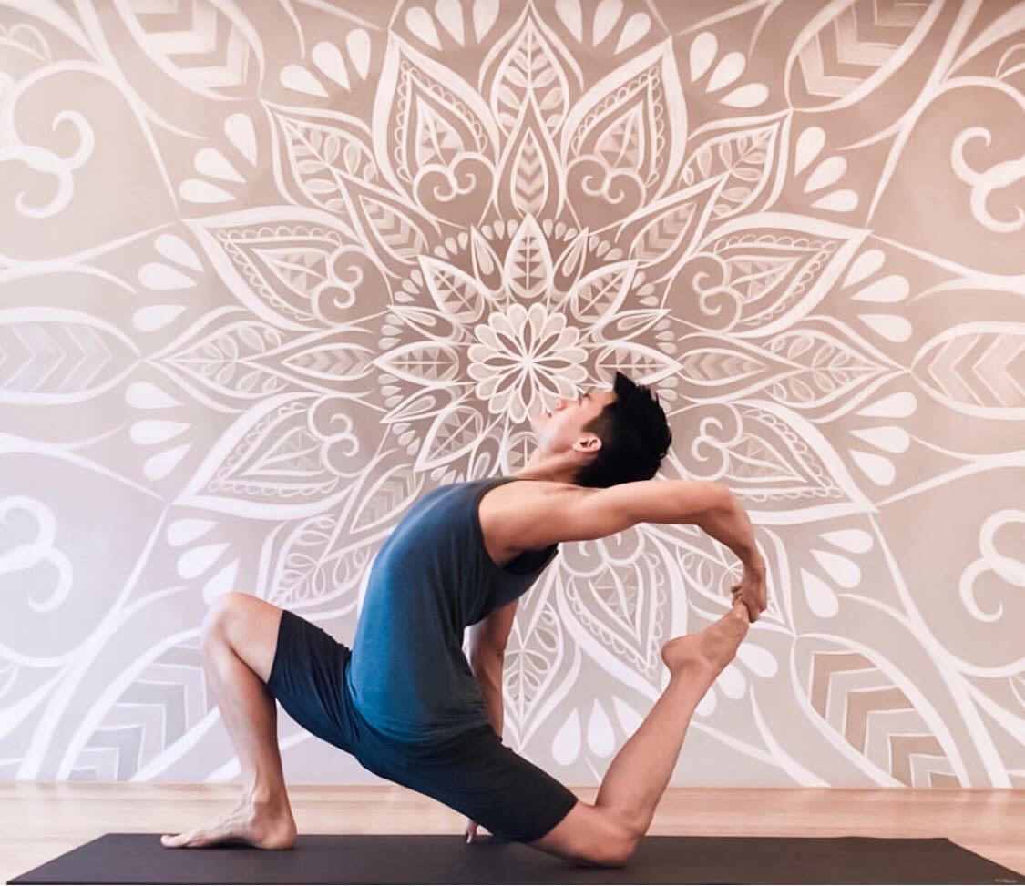 Yoga Art for Chill Studio Ambiance