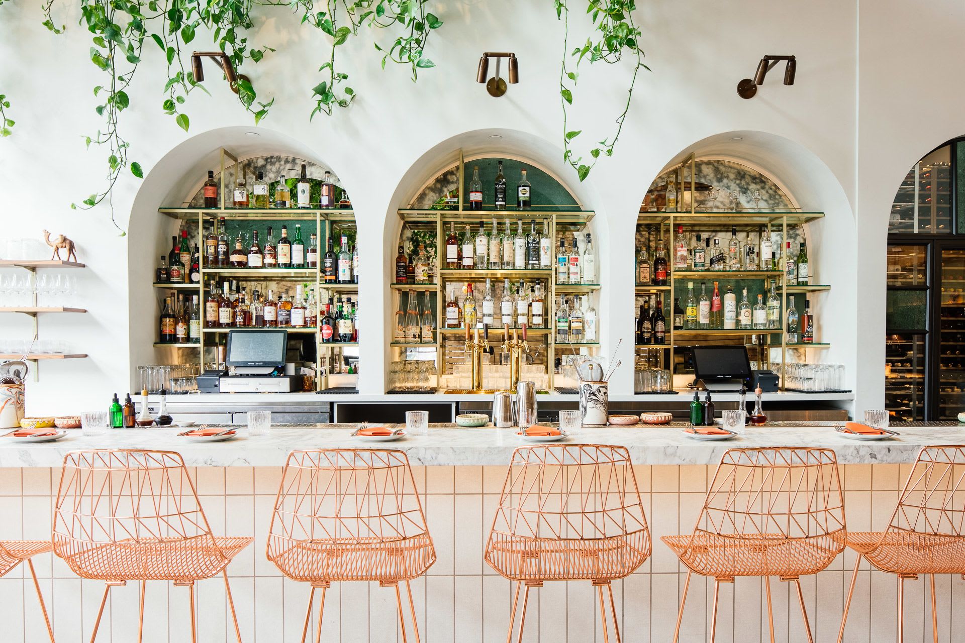 Lucy Bar Stool by Bend Goods at Bavel Los Angeles Wescover Chairs