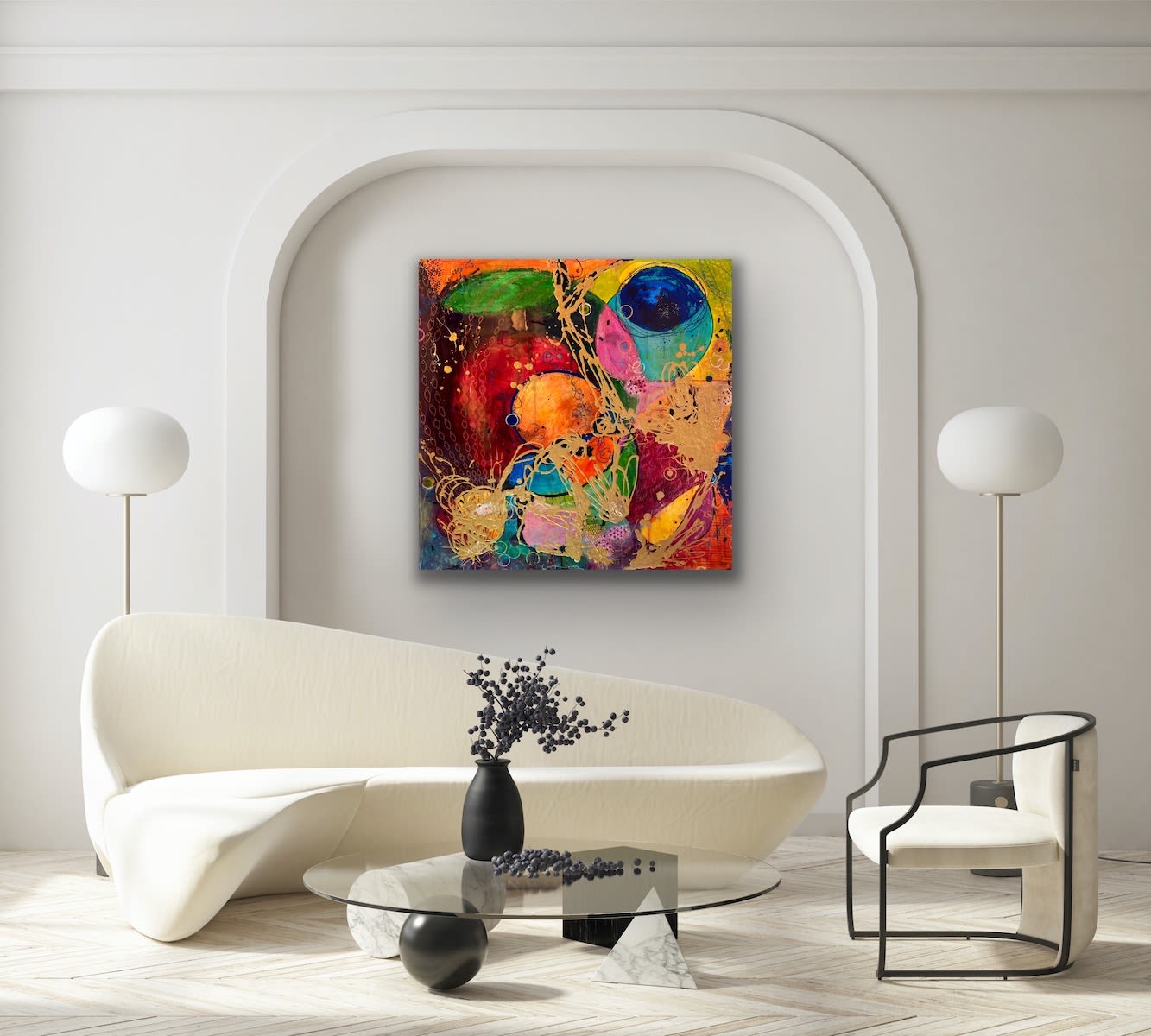 What's Your Love by Vanessa Pineda Fox | Wescover Paintings