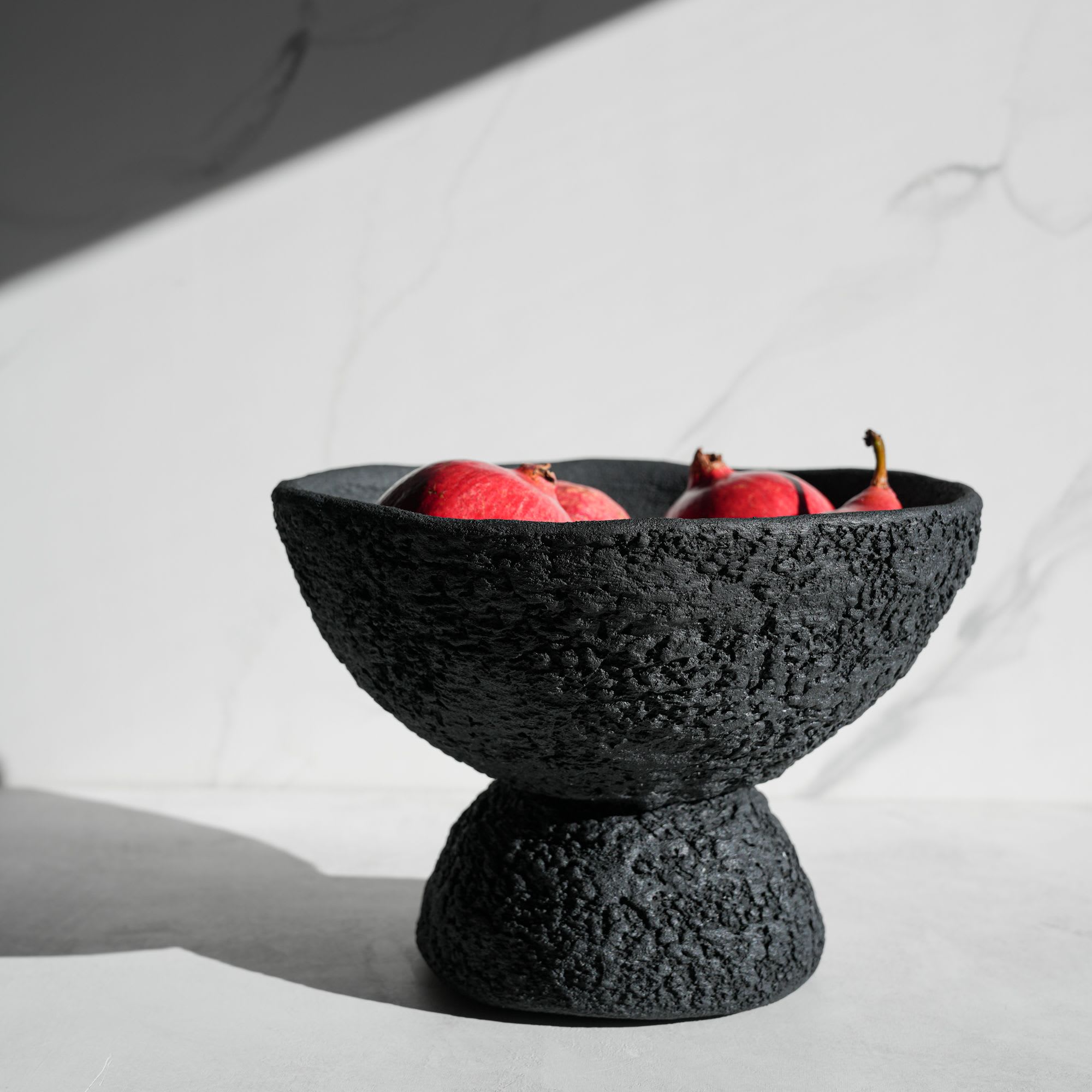 Black decorative deals bowl