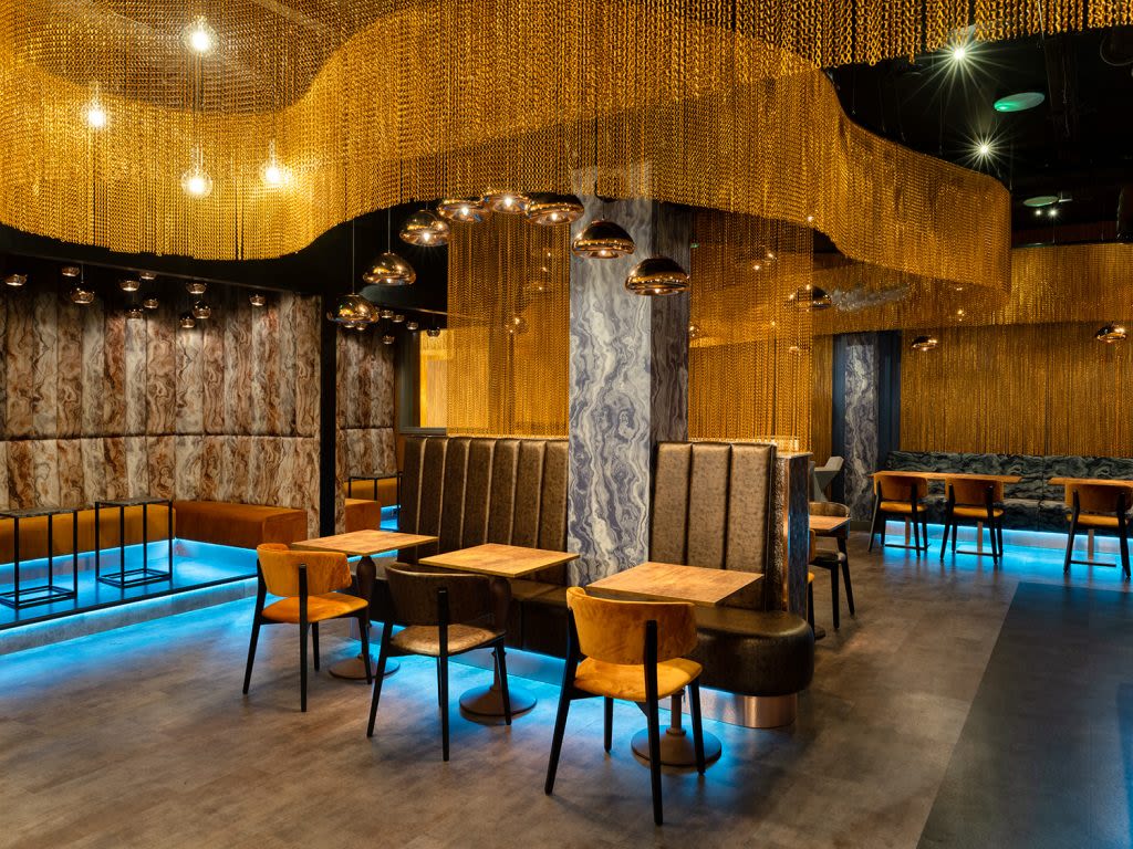 Bar and Club Interior Design by Astounding Interiors at Rox - Restaurant Bar  Club, London | Wescover Interior Design