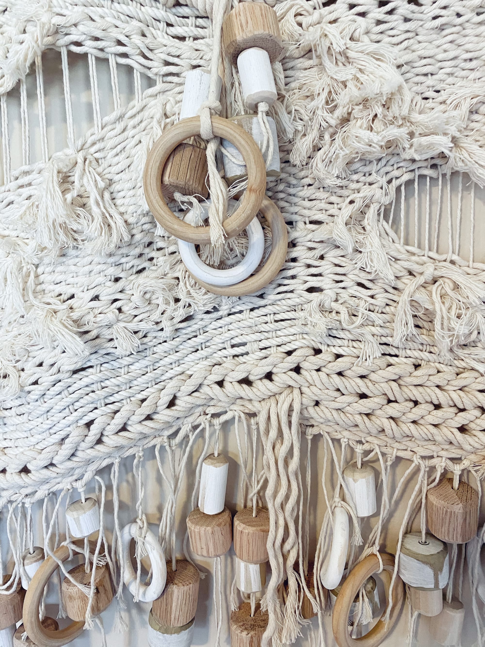Sculptural Nautical Inspired Weaving by Emily Barton Design