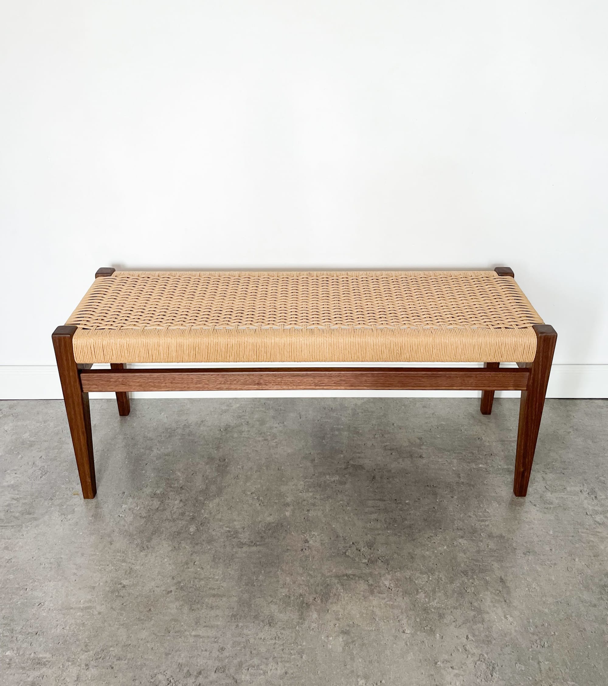 Danish Cord Bench  Comerford Collection