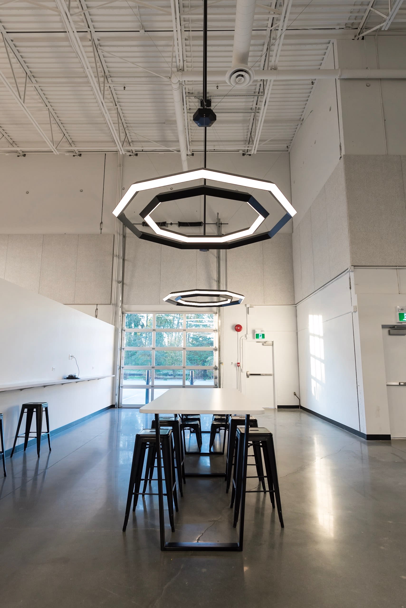 Handcrafted Geometric Metal Chandelier by Karice seen at Vancouver