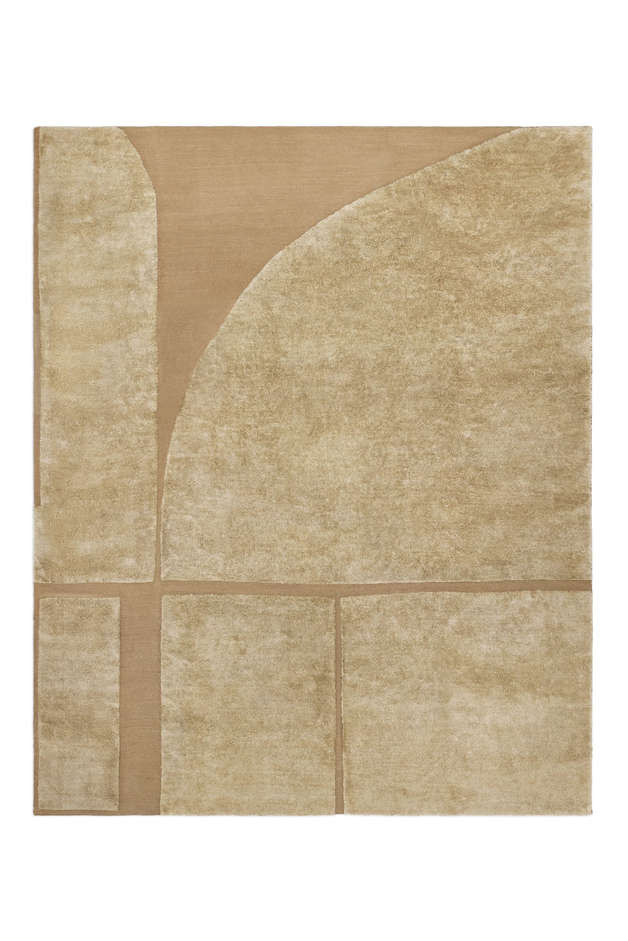 Cotton Flatweave Bath Mat - Taupe Large by MK Objects