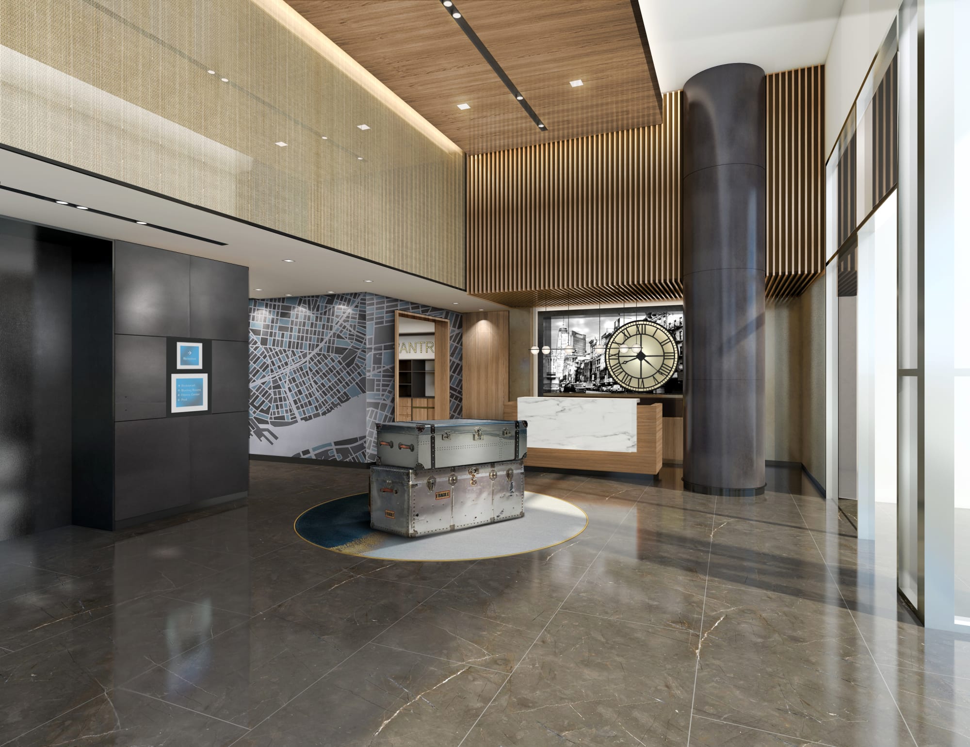 Interior Design by Lemay + Escobar seen at Four Points by Sheraton