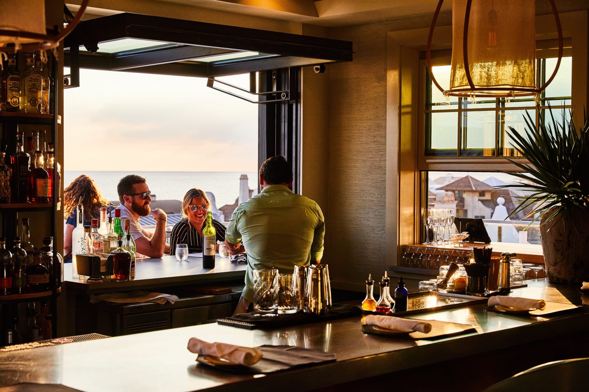 Interior Design by Smith Hanes Studio seen at Pescado Seafood Grill