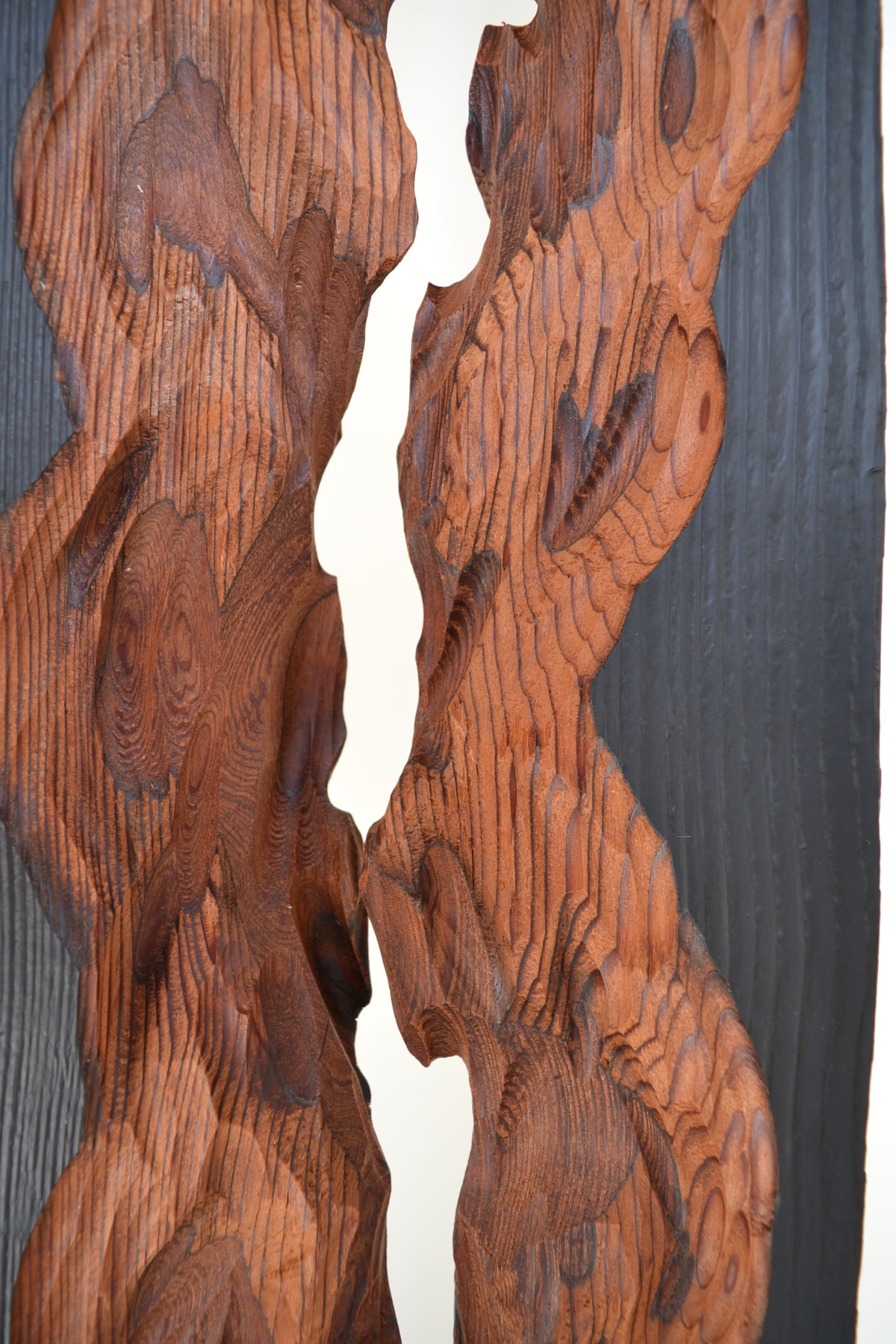 Modern Wood Sculpture