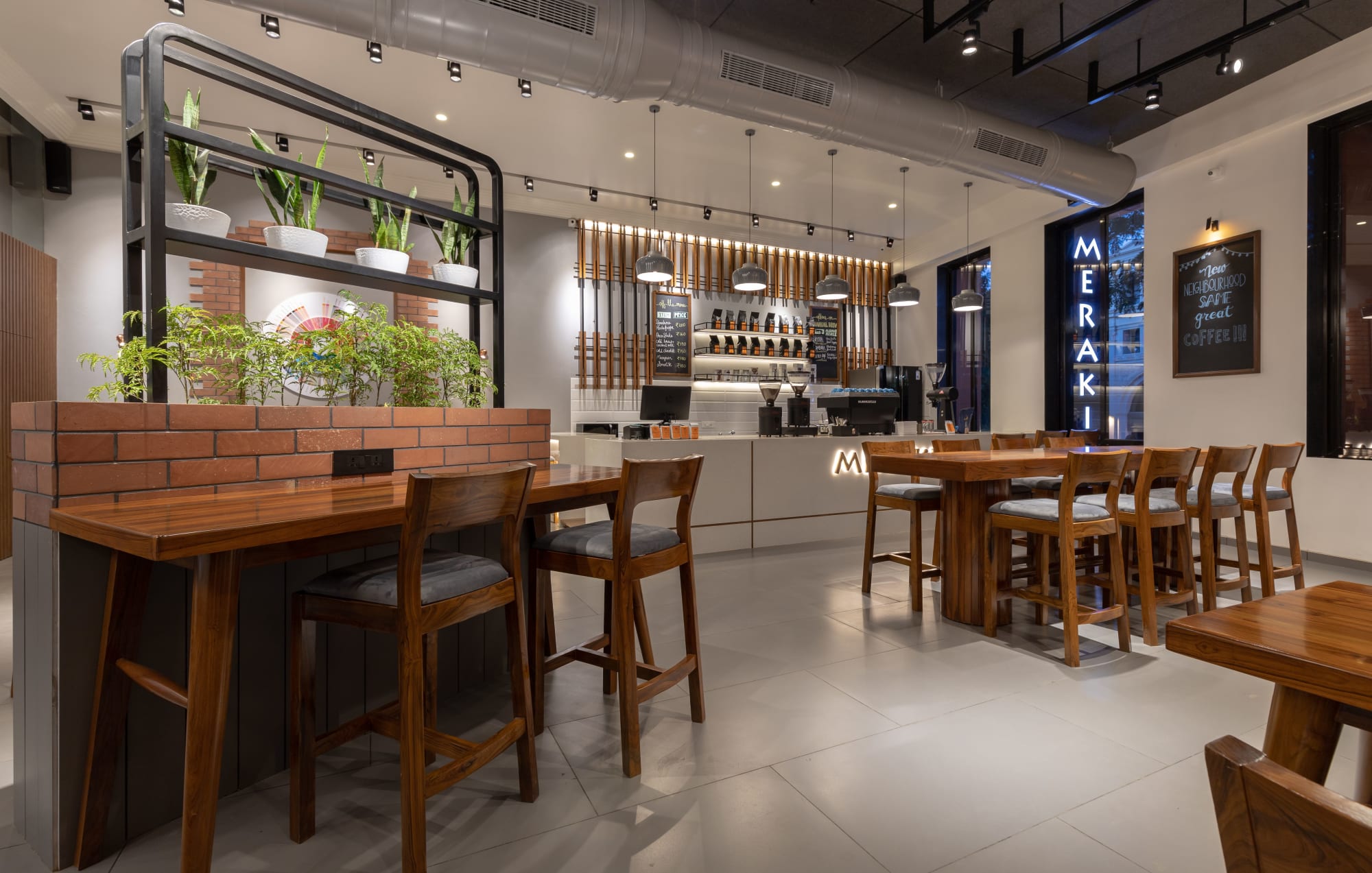 meraki the coffee house by Rudhraksh designer | Wescover Interior Design