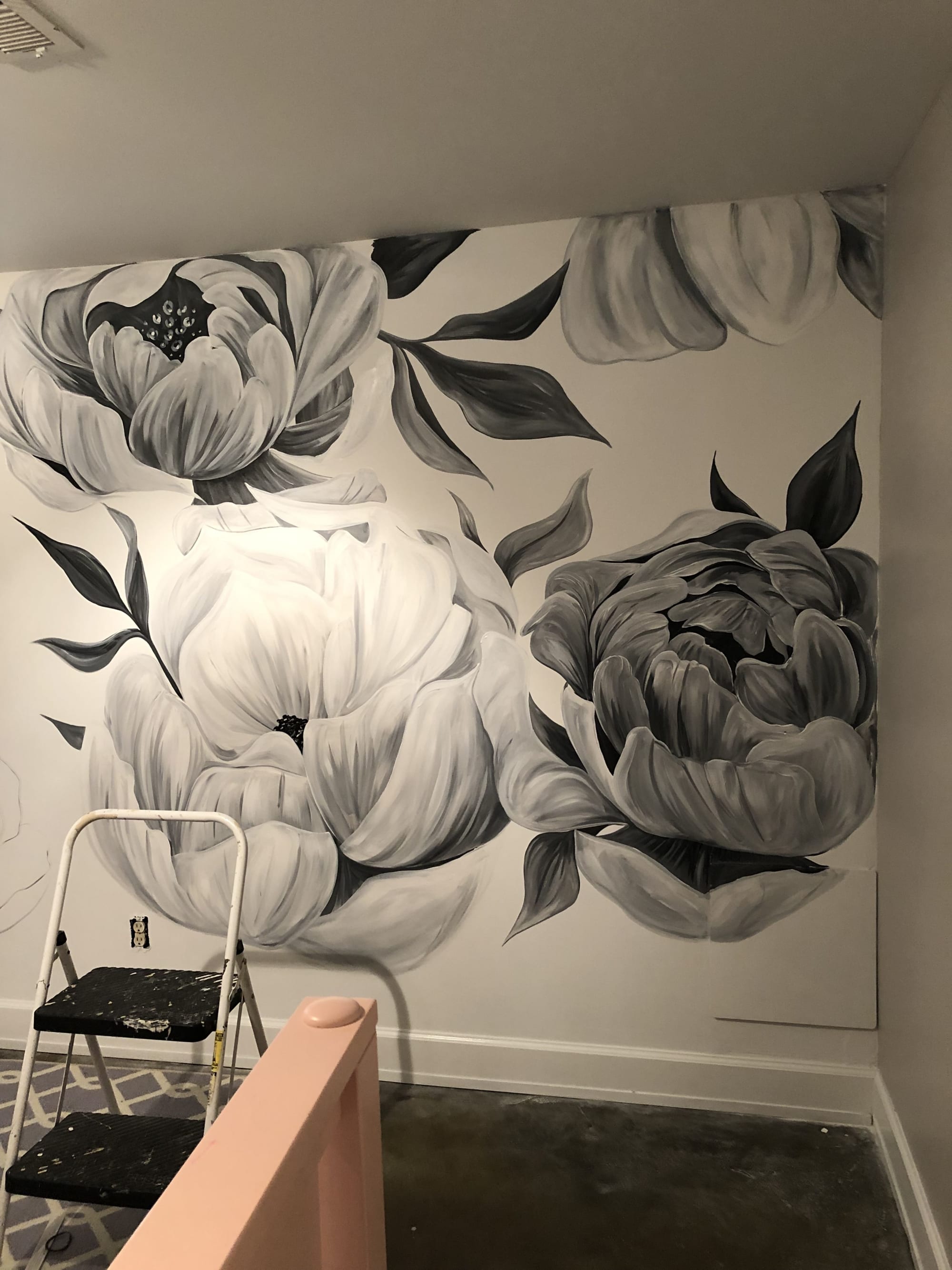 Air B&Bs and private homes by TMAmurals seen at Private Residence, Nashville Wescover