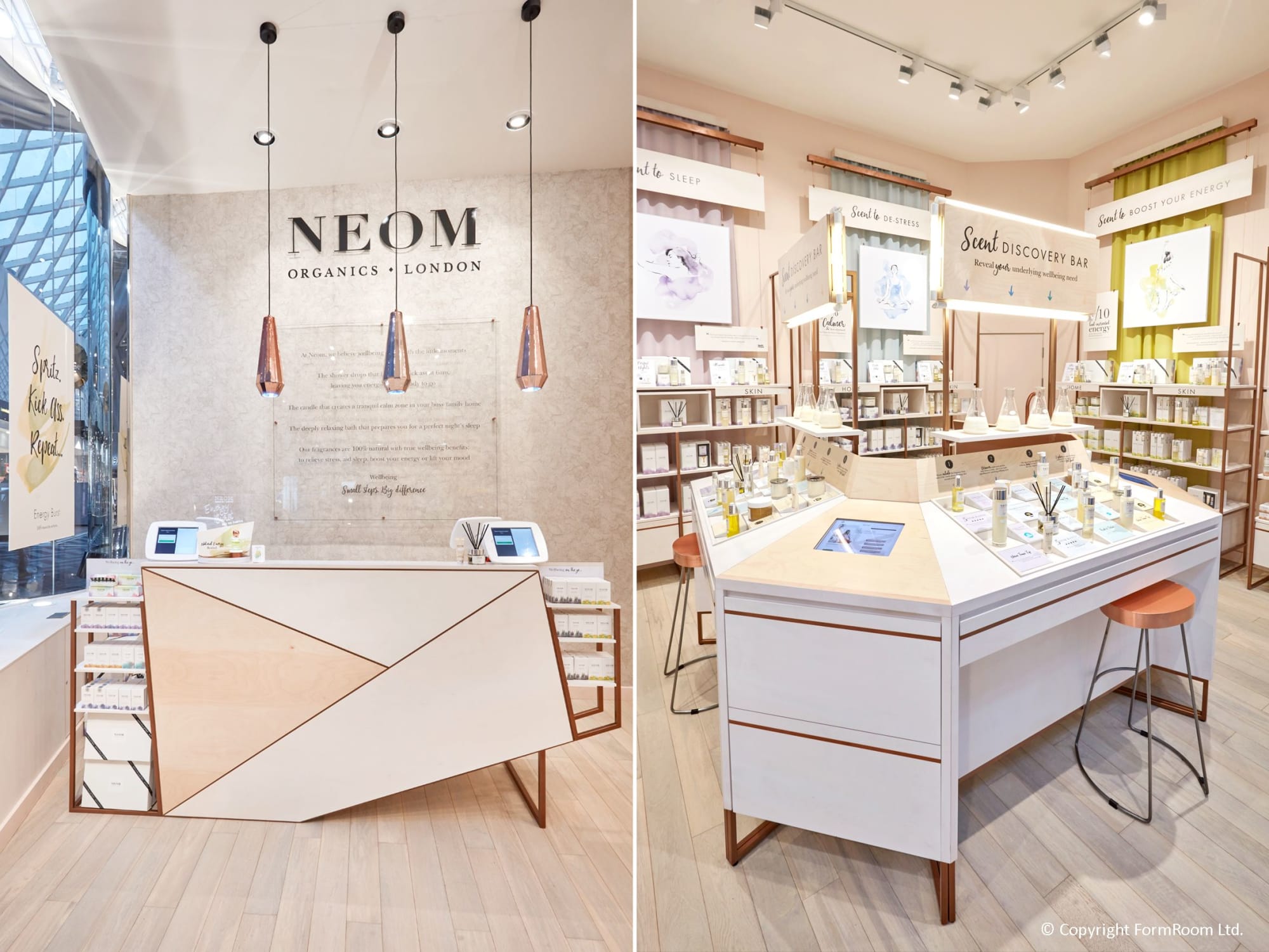 Neom Organics by FormRoom seen at LS2 7JL, Leeds | Wescover